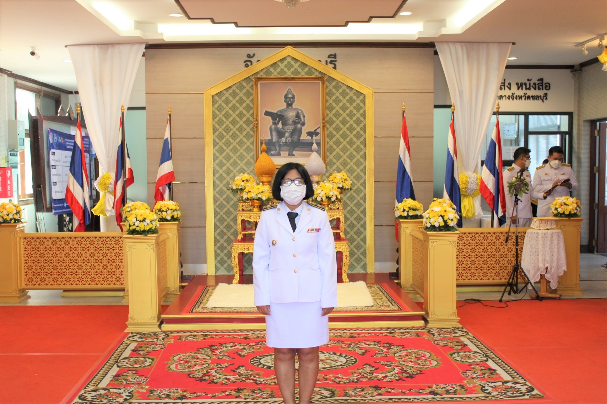 จังหวัดชลบุรีจัดพิธีถวายราชสักการะเนื่องใน “วันพ่อขุนรามคำแหงมหาราช ” ประจำปี 2565