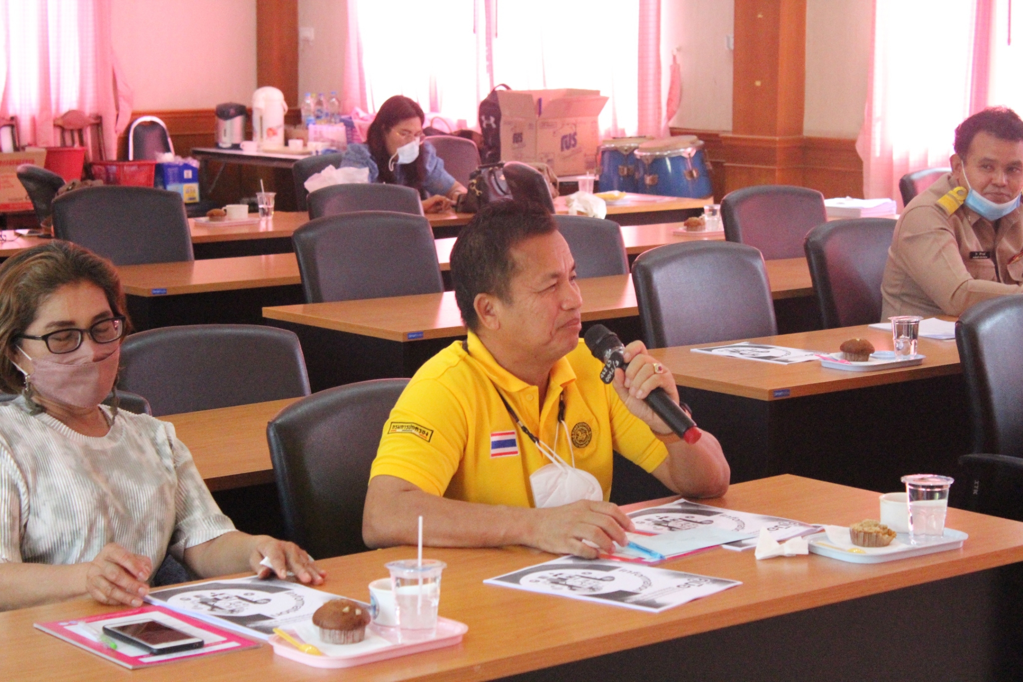 สพจ.ชลบุรี จัดประชุมเตรียมความพร้อมการจัดทำสารสนเทศตำบลต้นแบบเพื่อพัฒนาคุณภาพชีวิต ต.แสมสาร อ.สัตหีบ