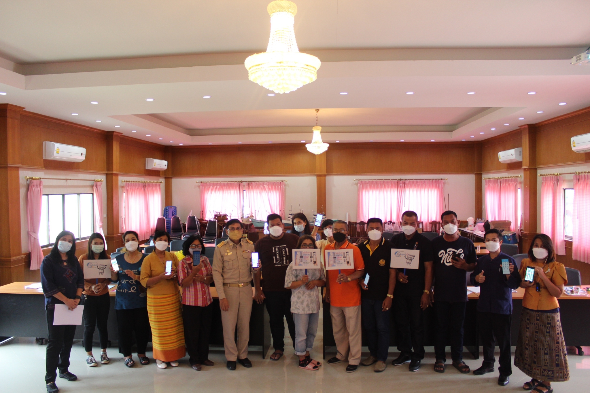 สพจ.ชลบุรี จัดประชุมเตรียมความพร้อมการจัดทำสารสนเทศตำบลต้นแบบเพื่อพัฒนาคุณภาพชีวิต ต.แสมสาร อ.สัตหีบ