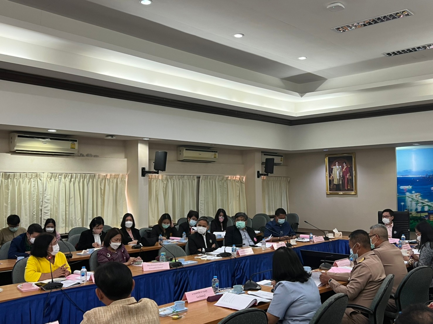 การตรวจราชการตามแผนการตรวจราชการแบบบูรณาการของคณะผู้ตรวจราชการ เขตตรวจราชการที่ 8 ประจำปีงบประมาณ พ.ศ. 2565