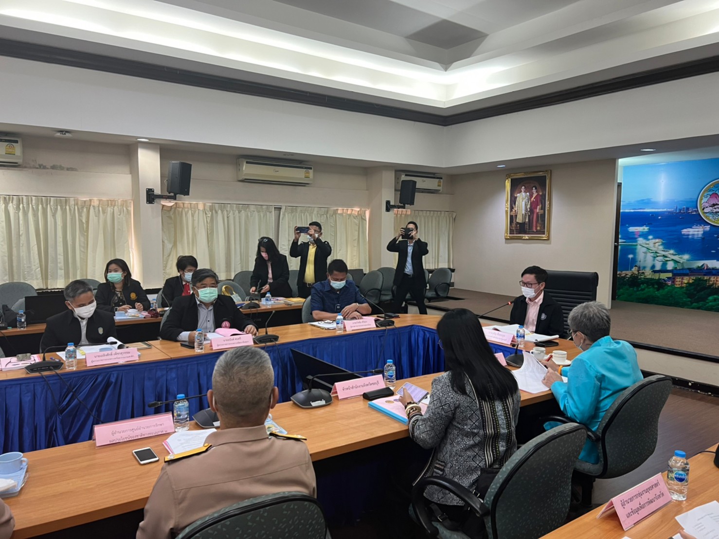 การตรวจราชการตามแผนการตรวจราชการแบบบูรณาการของคณะผู้ตรวจราชการ เขตตรวจราชการที่ 8 ประจำปีงบประมาณ พ.ศ. 2565