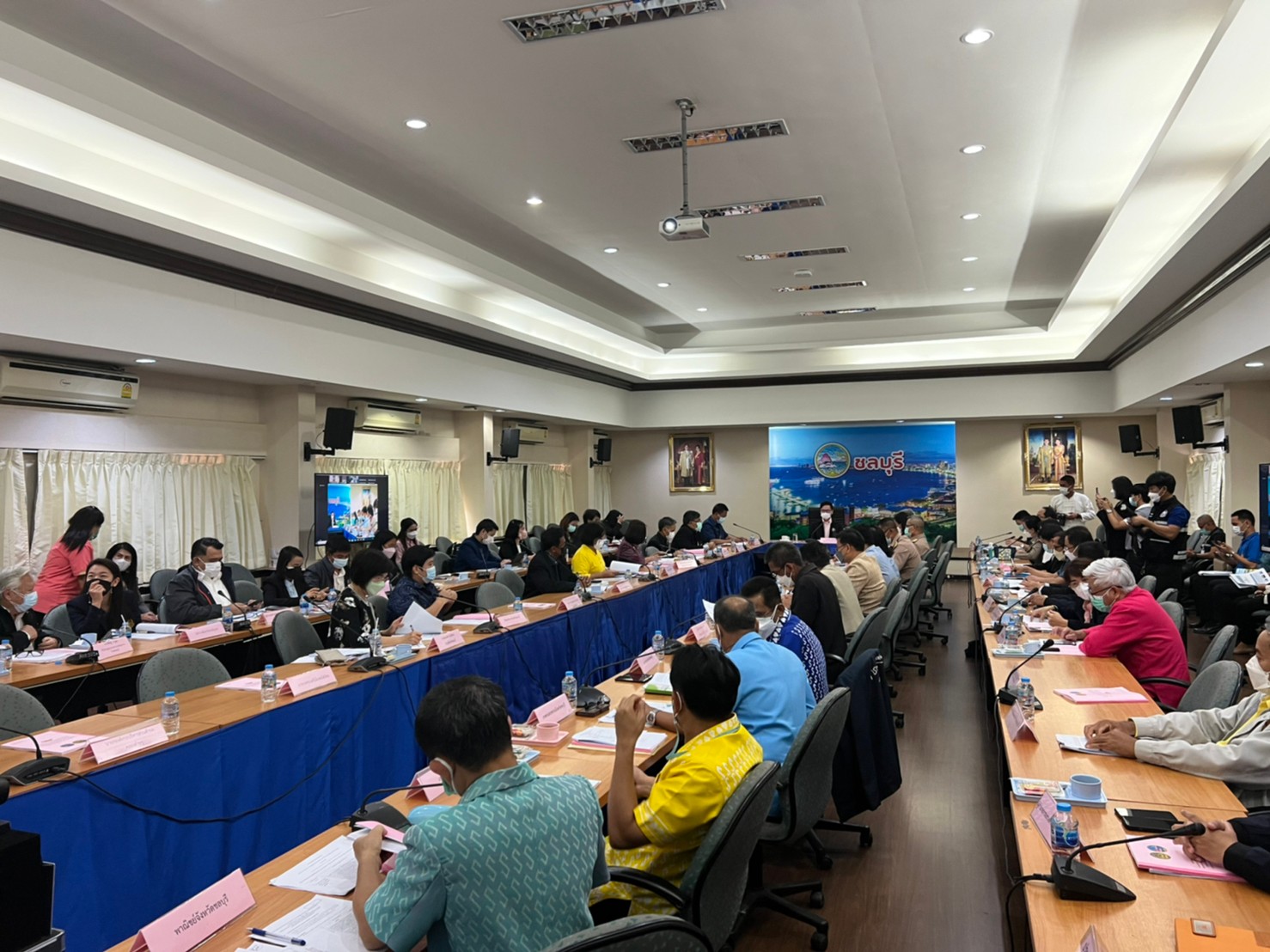 การตรวจราชการตามแผนการตรวจราชการแบบบูรณาการของคณะผู้ตรวจราชการ เขตตรวจราชการที่ 8 ประจำปีงบประมาณ พ.ศ. 2565