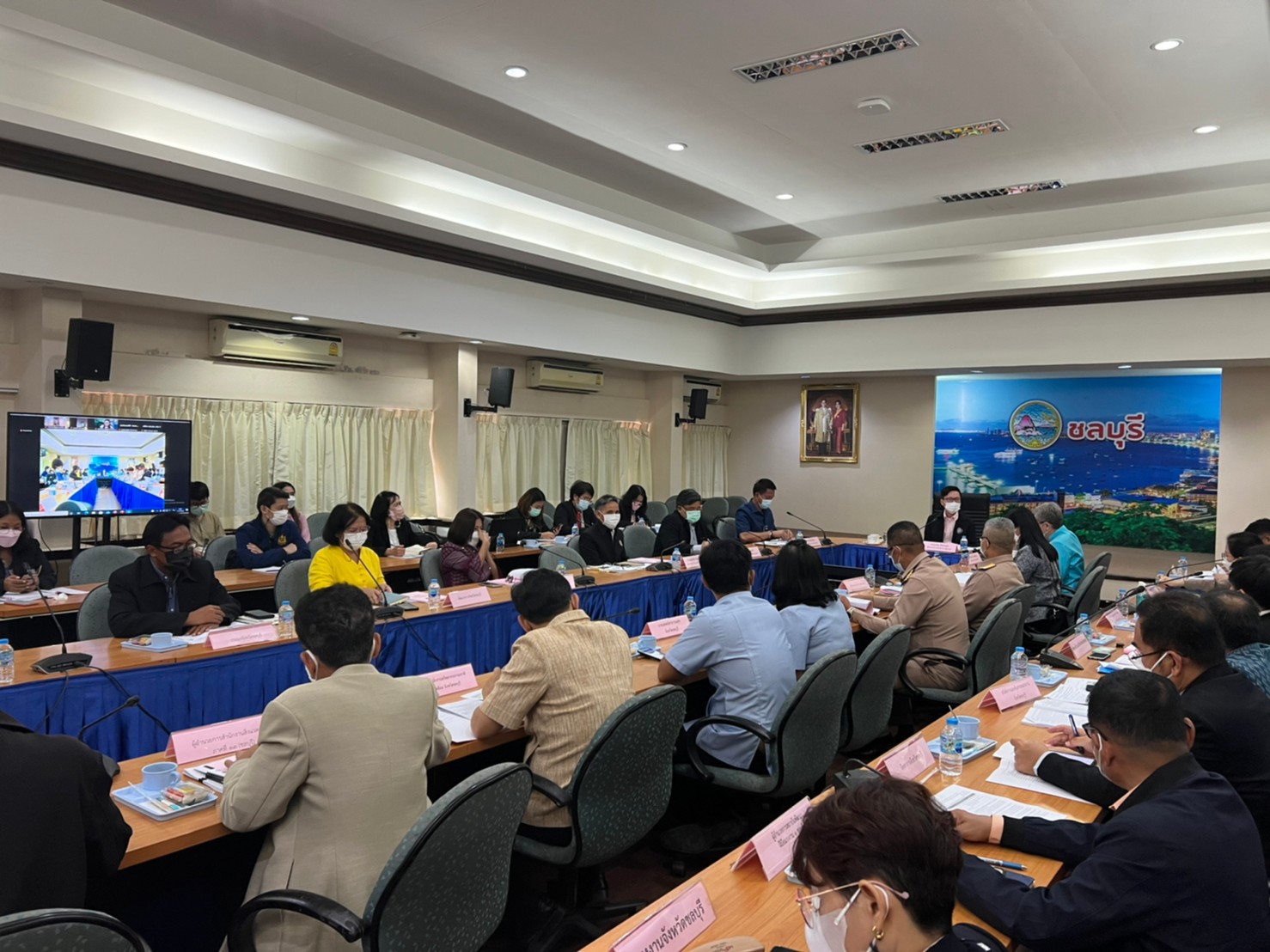 การตรวจราชการตามแผนการตรวจราชการแบบบูรณาการของคณะผู้ตรวจราชการ เขตตรวจราชการที่ 8 ประจำปีงบประมาณ พ.ศ. 2565