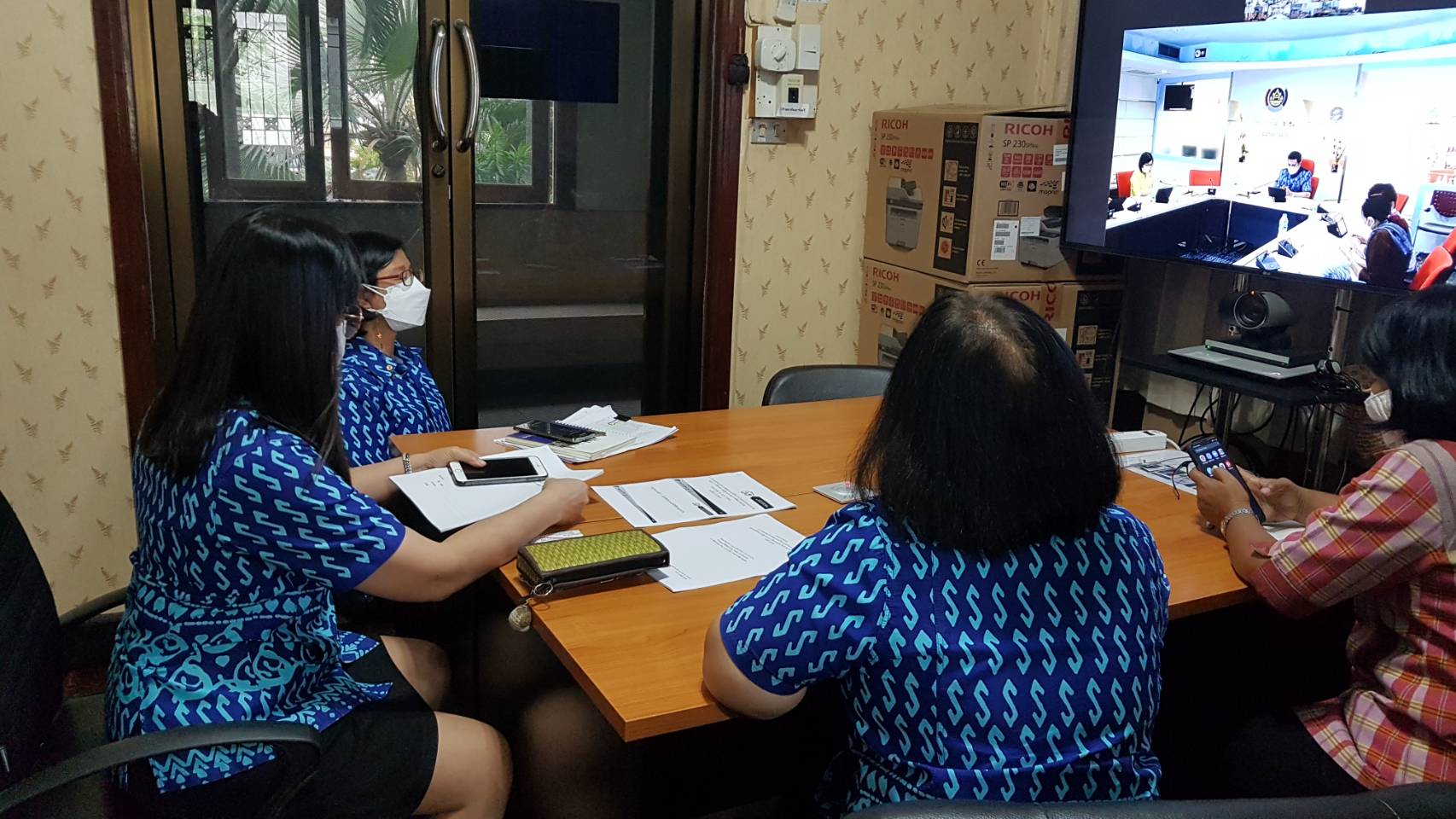 การประชุมคณะทำงานติดตามเร่งรัดการเบิกจ่ายงบประมาณและการใช้จ่ายภาครัฐของกรมการพัฒนาชุมชน ครั้งที่ 2/2565