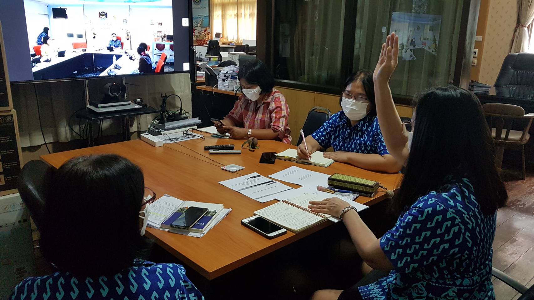 การประชุมคณะทำงานติดตามเร่งรัดการเบิกจ่ายงบประมาณและการใช้จ่ายภาครัฐของกรมการพัฒนาชุมชน ครั้งที่ 2/2565