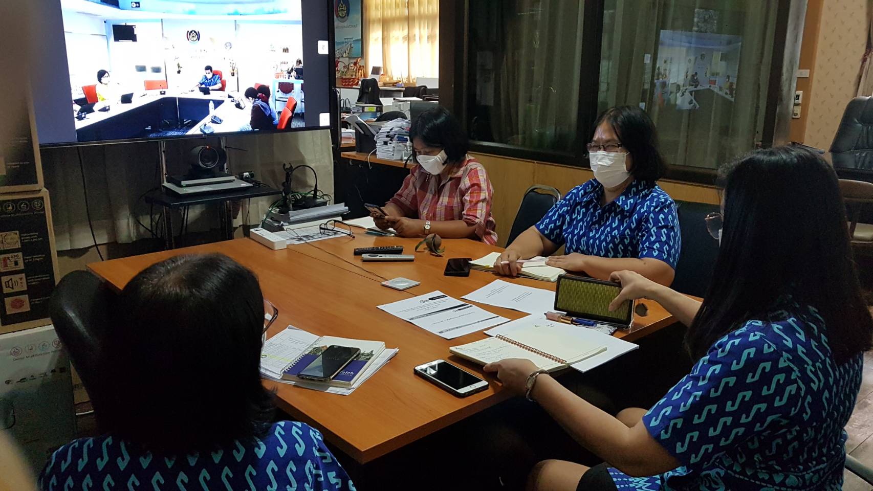 การประชุมคณะทำงานติดตามเร่งรัดการเบิกจ่ายงบประมาณและการใช้จ่ายภาครัฐของกรมการพัฒนาชุมชน ครั้งที่ 2/2565