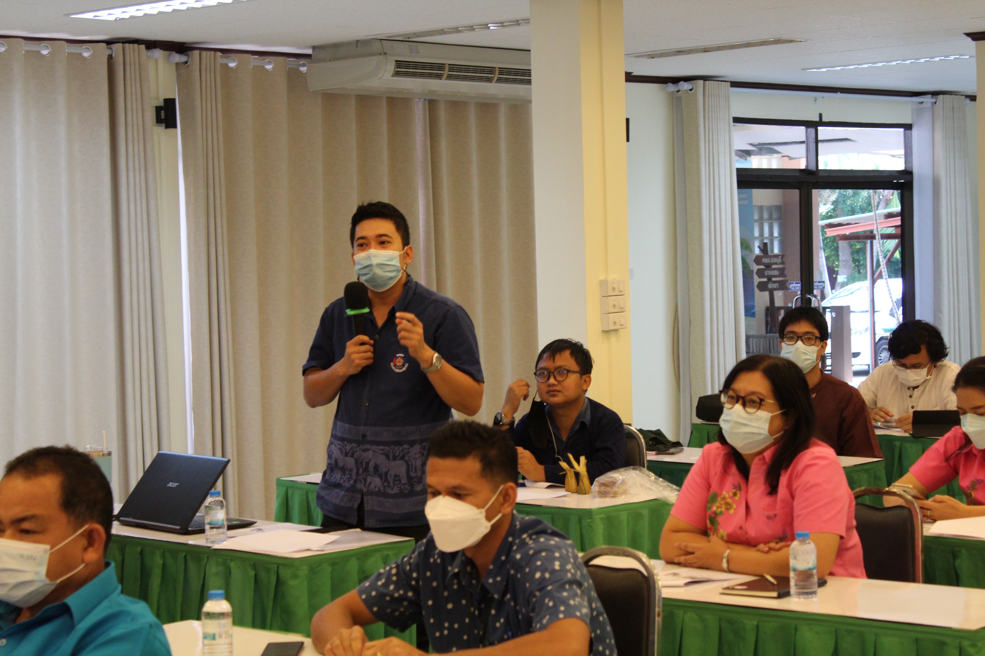 การประชุมคณะทำงานสนับสนุนการบริหารจัดการฐานข้อมูลขนาดใหญ่ (Big Data) กรมการพัฒนาชุมชน ของจังหวัดชลบุรี