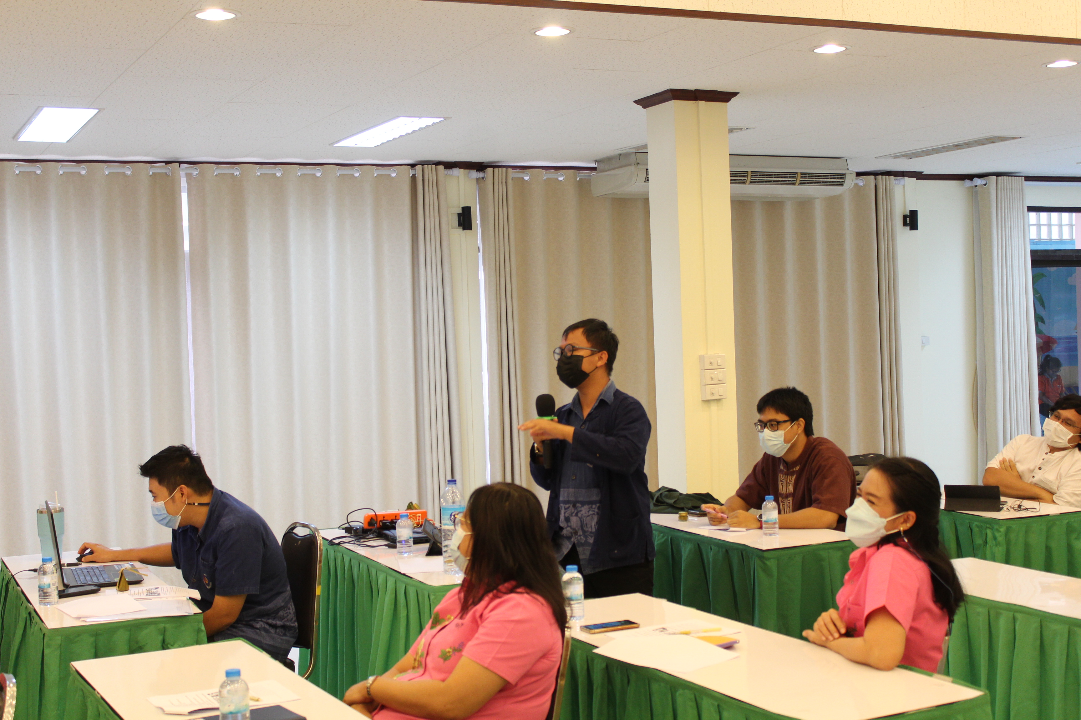 การประชุมคณะทำงานสนับสนุนการบริหารจัดการฐานข้อมูลขนาดใหญ่ (Big Data) กรมการพัฒนาชุมชน ของจังหวัดชลบุรี