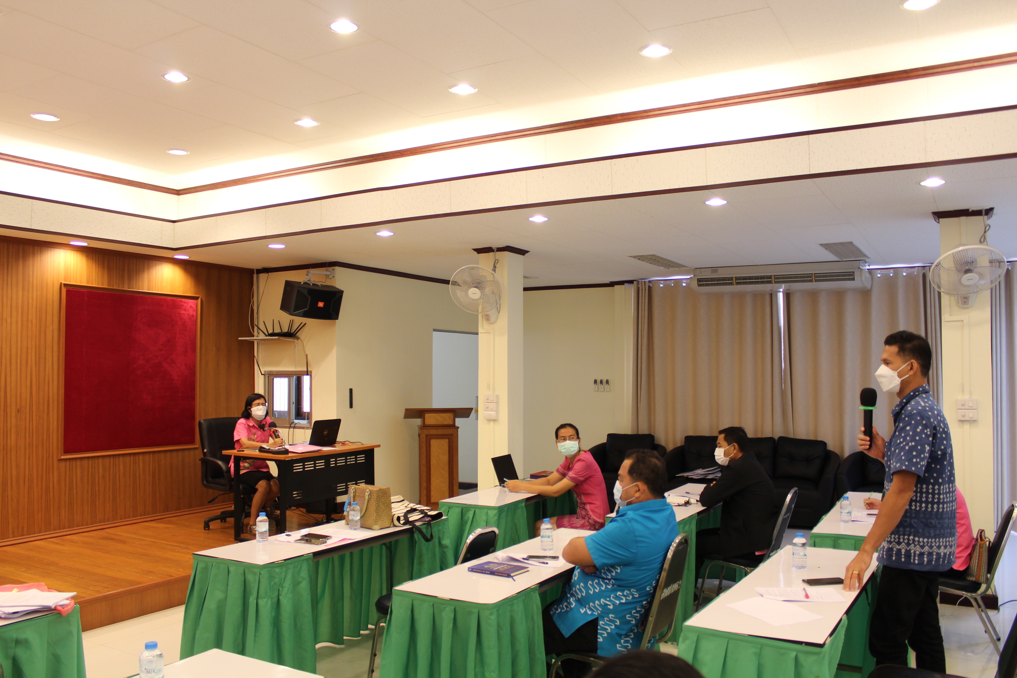 การประชุมคณะทำงานสนับสนุนการบริหารจัดการฐานข้อมูลขนาดใหญ่ (Big Data) กรมการพัฒนาชุมชน ของจังหวัดชลบุรี