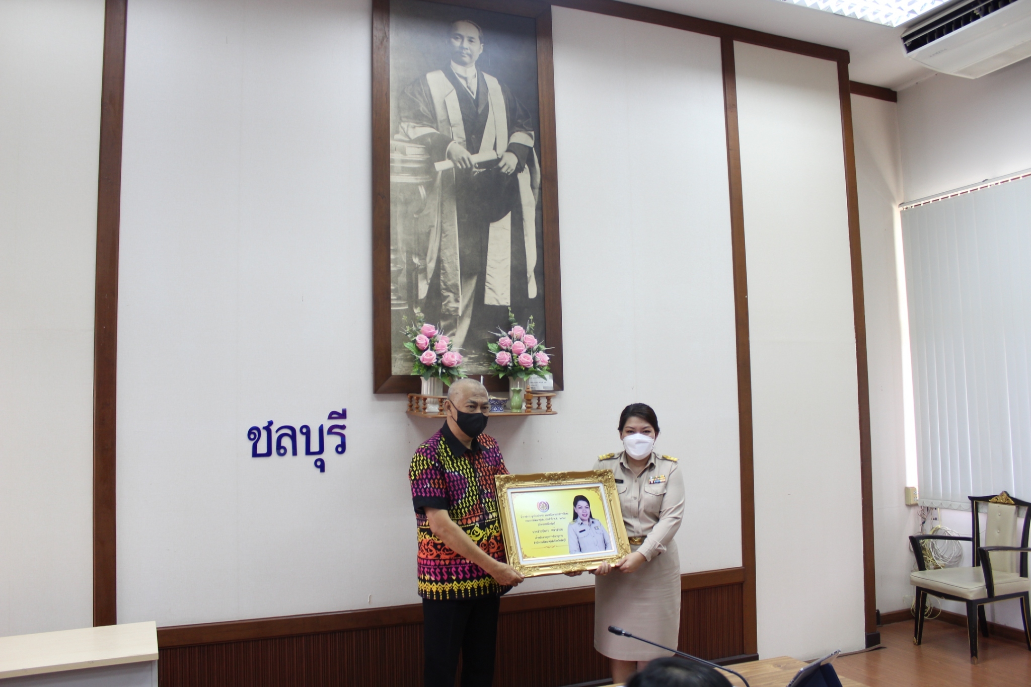 การประชุมผู้อำนวยการกลุ่มงานและพัฒนาการอำเภอในสังกัดสำนักงานพัฒนาชุมชนจังหวัดชลบุรี ครั้งที่ 3/2565