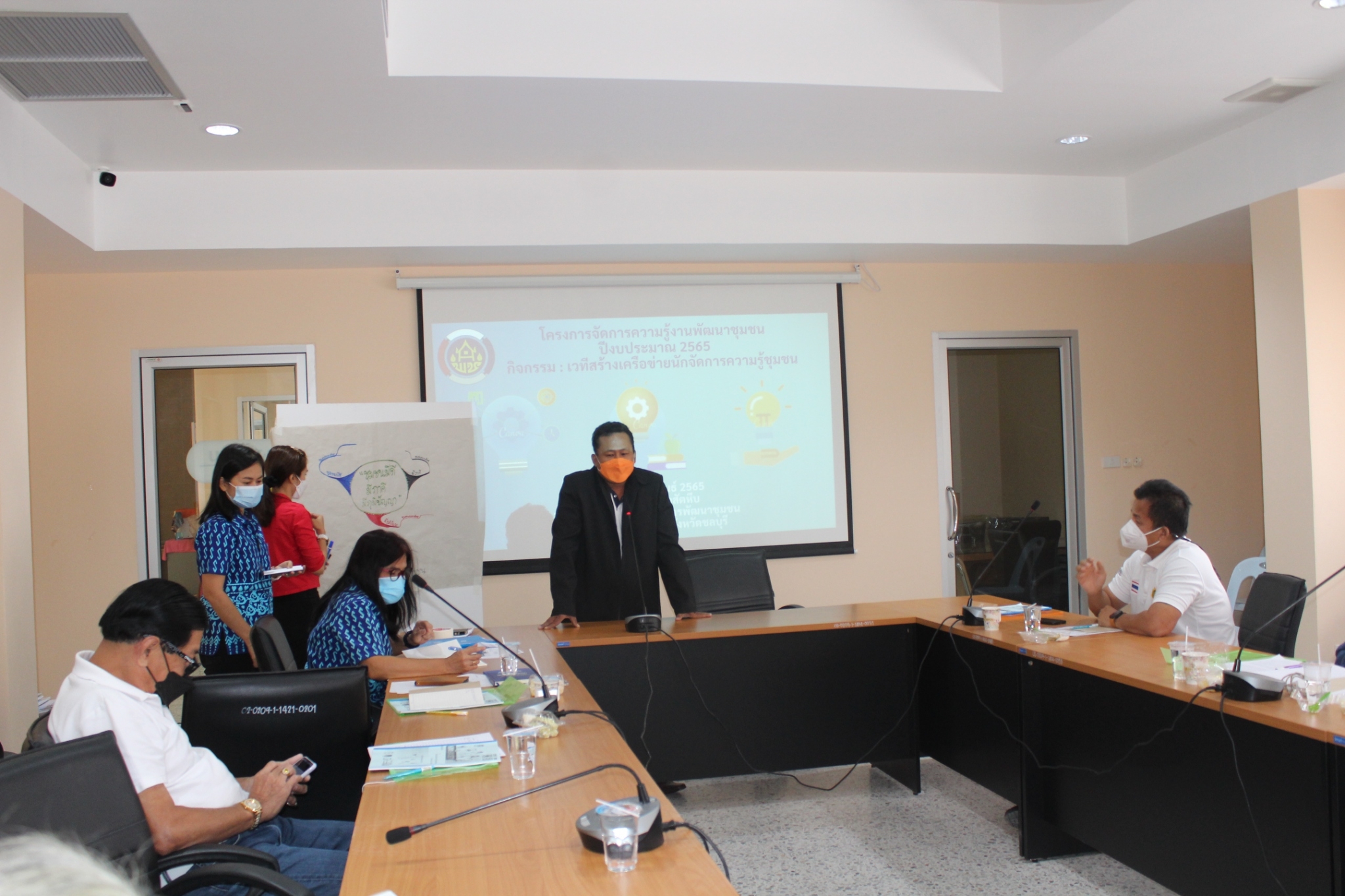 สพจ.ชลบุรี จัดโครงการจัดการความรู้งานพัฒนาชุมชน ปีงบประมาณ พ.ศ. 2565 