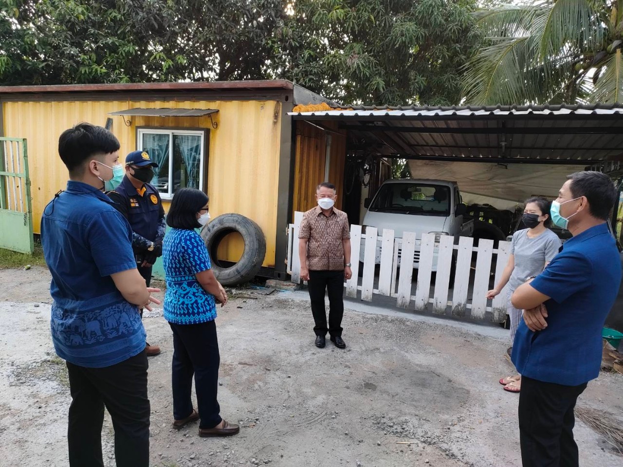 ผู้ตรวจราชการกรมการพัฒนาชุมชนตรวจติดตามผลการดำเนินงาน ศจพ. จังหวัดชลบุรี