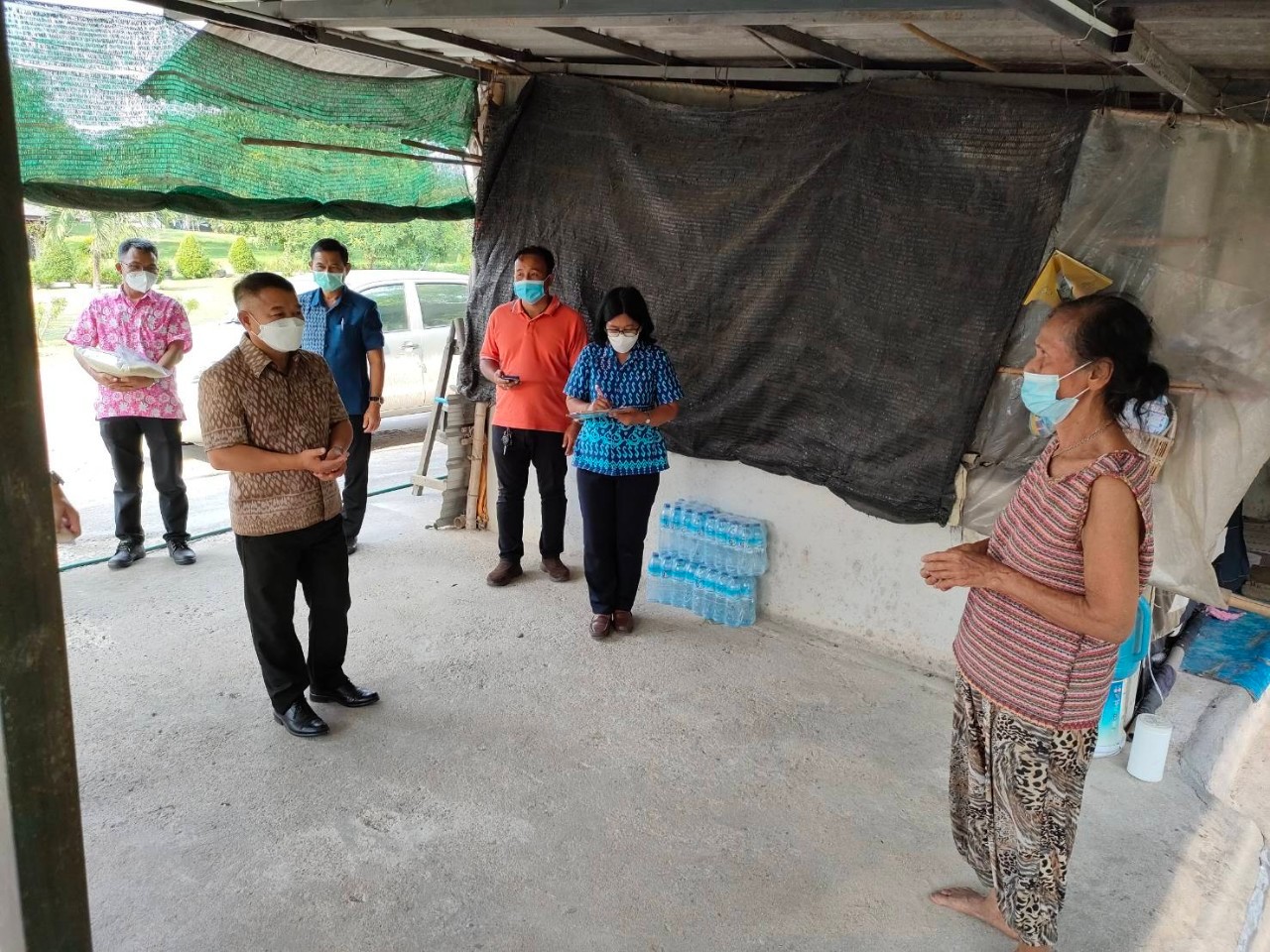 ผู้ตรวจราชการกรมการพัฒนาชุมชนตรวจติดตามผลการดำเนินงาน ศจพ. จังหวัดชลบุรี