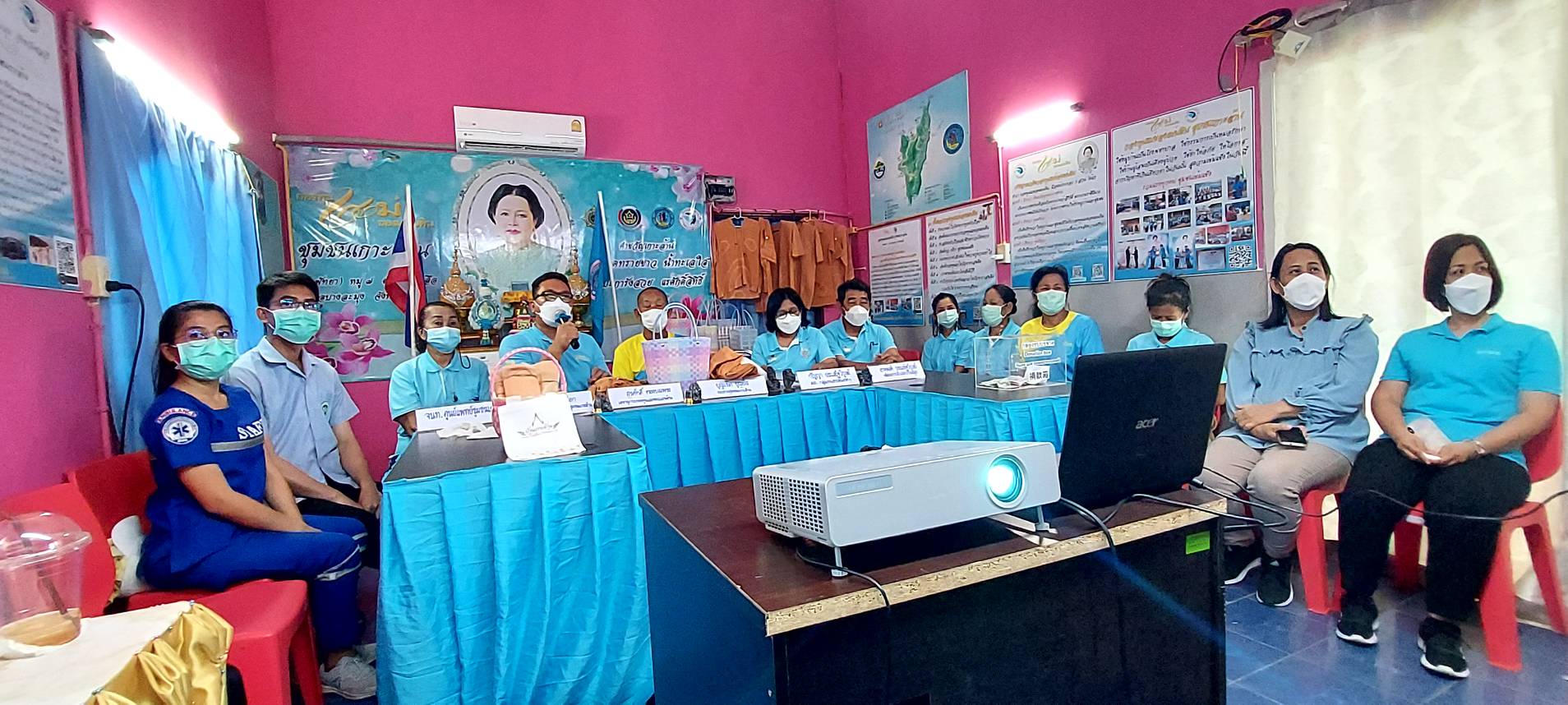 การประกวดหมู่บ้านกองทุนแม่ของแผ่นดินดีเด่นระดับกรมการพัฒนาชุมชน ปี 2565