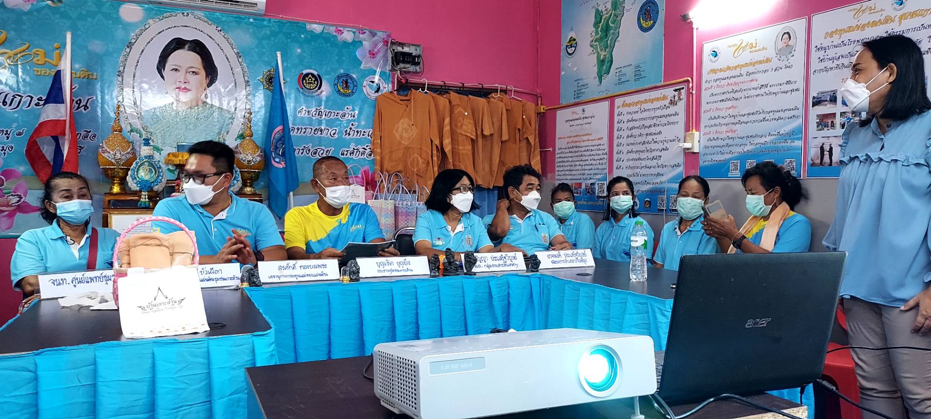 การประกวดหมู่บ้านกองทุนแม่ของแผ่นดินดีเด่นระดับกรมการพัฒนาชุมชน ปี 2565