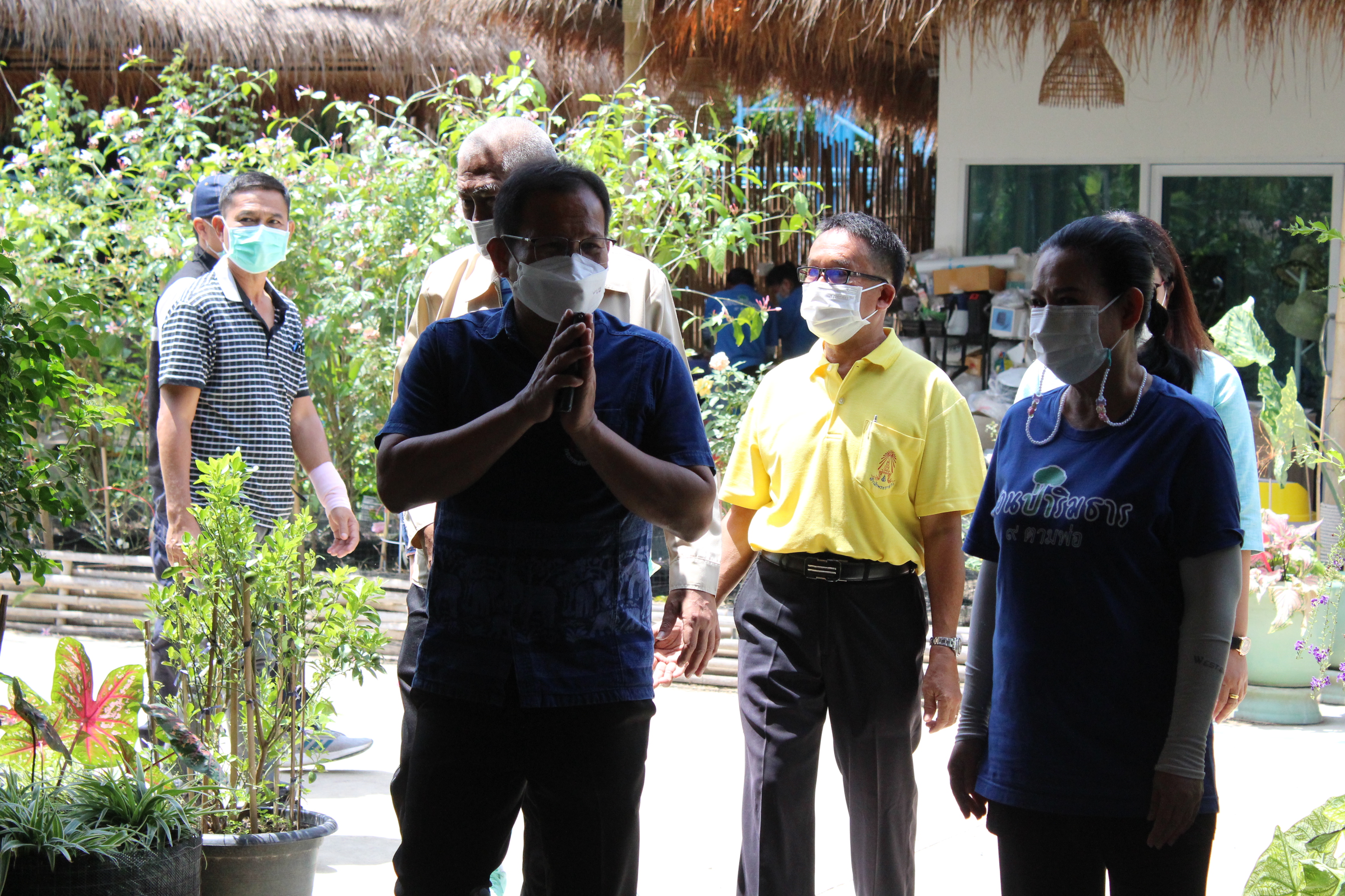 รองอธิบดีกรมการพัฒนาชุมชน ลงพื้นที่ตรวจเยี่ยมผลการดำเนินงานโครงการ “โคก หนอง นา โมเดล”