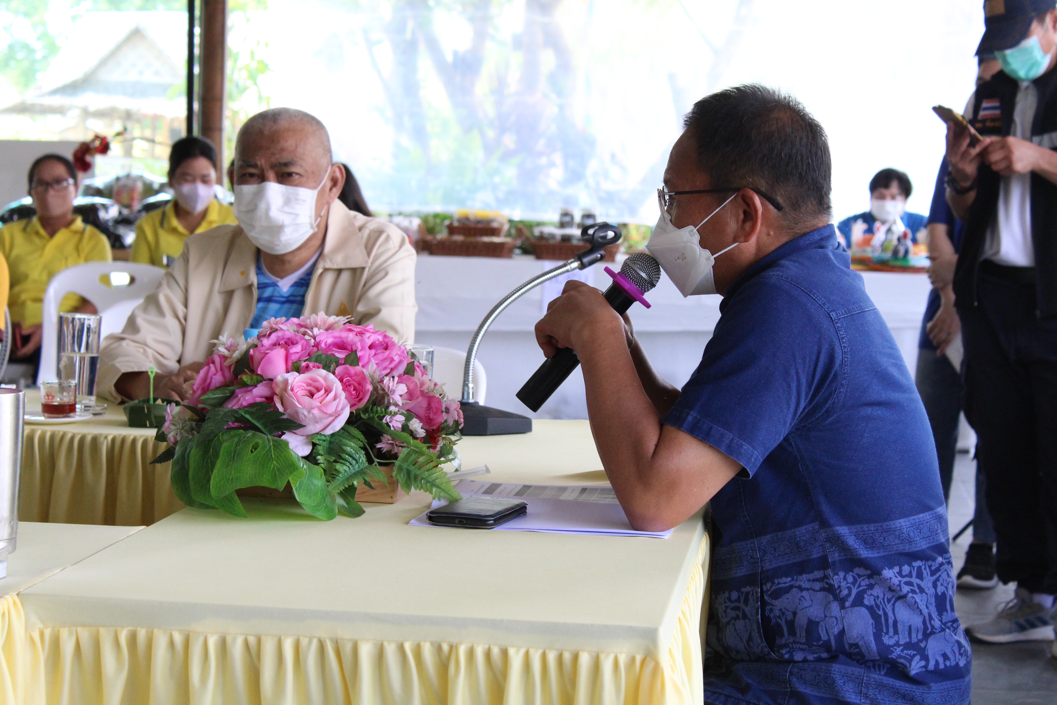 รองอธิบดีกรมการพัฒนาชุมชน ลงพื้นที่ตรวจเยี่ยมผลการดำเนินงานโครงการ “โคก หนอง นา โมเดล”