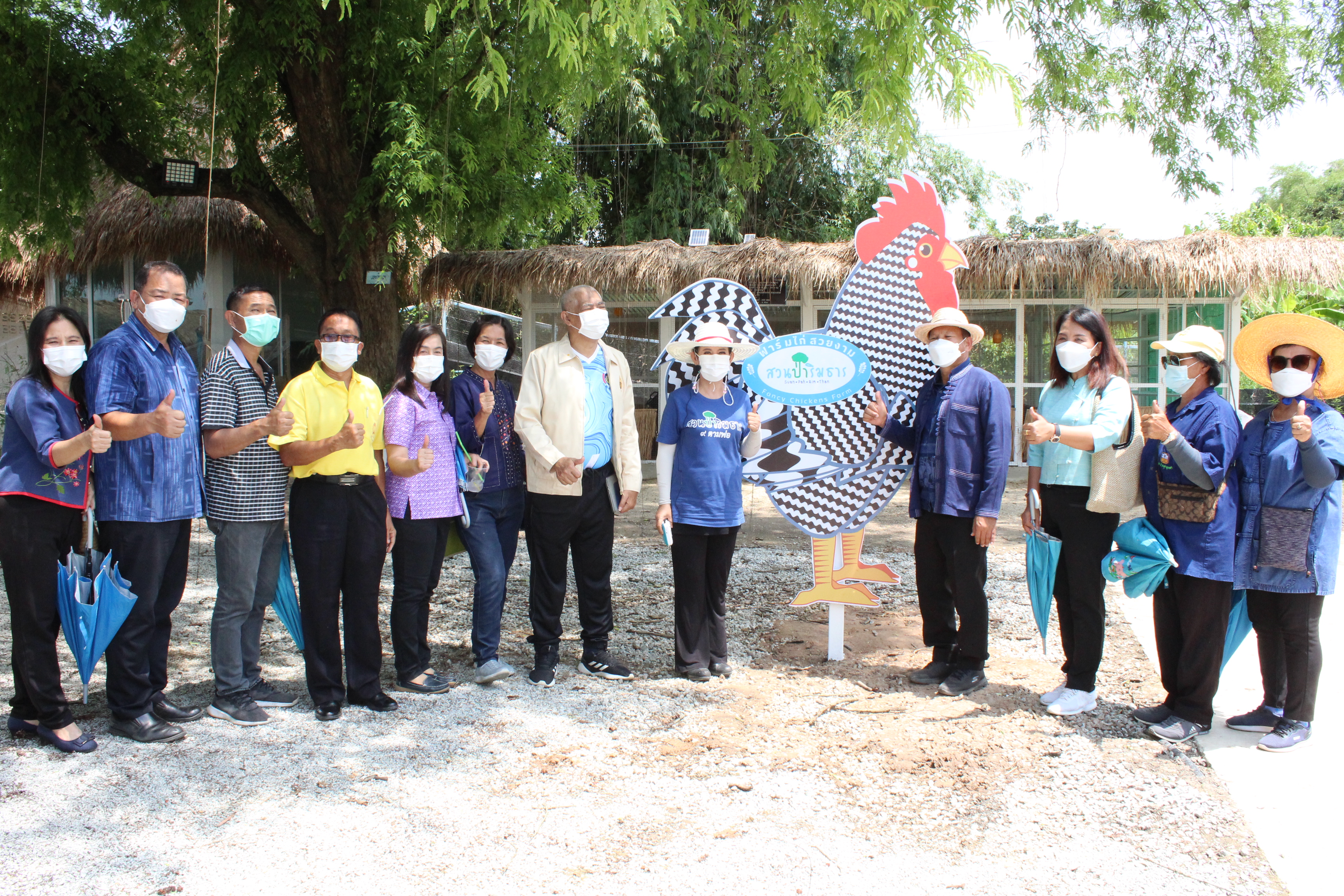 รองอธิบดีกรมการพัฒนาชุมชน ลงพื้นที่ตรวจเยี่ยมผลการดำเนินงานโครงการ “โคก หนอง นา โมเดล”