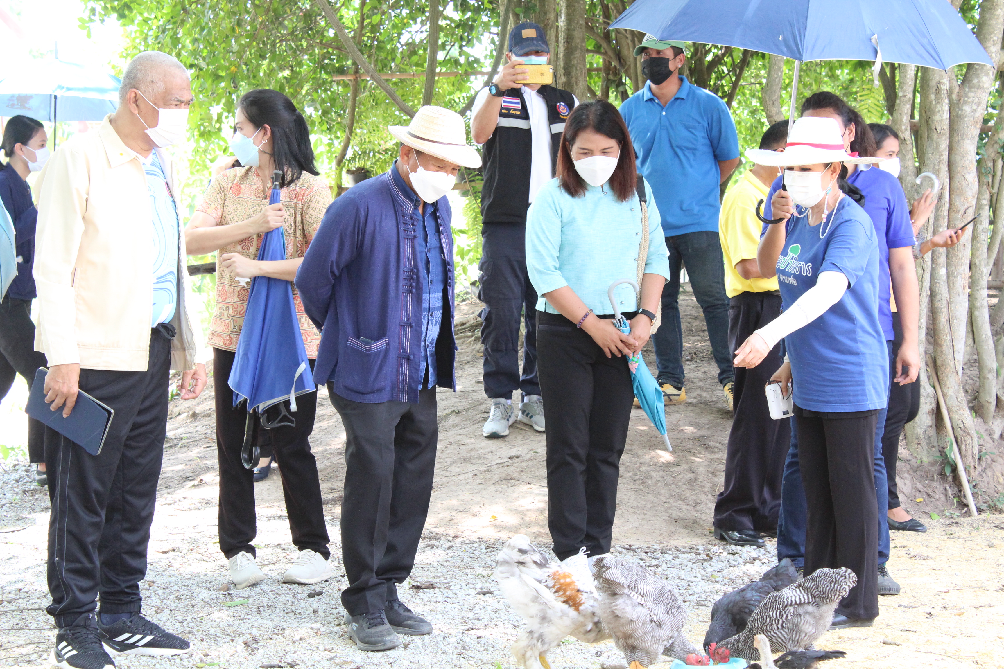 รองอธิบดีกรมการพัฒนาชุมชน ลงพื้นที่ตรวจเยี่ยมผลการดำเนินงานโครงการ “โคก หนอง นา โมเดล”