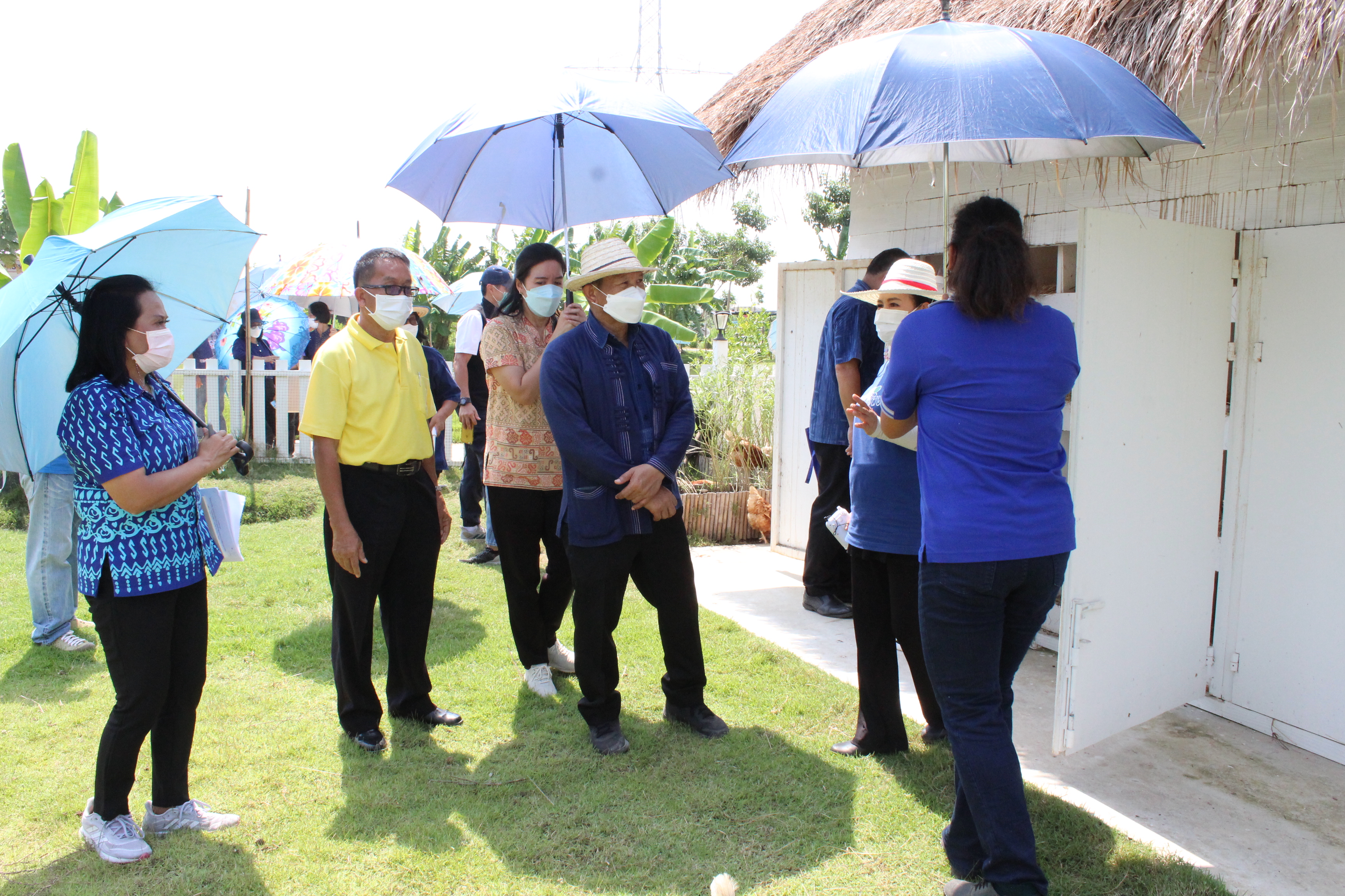 รองอธิบดีกรมการพัฒนาชุมชน ลงพื้นที่ตรวจเยี่ยมผลการดำเนินงานโครงการ “โคก หนอง นา โมเดล”