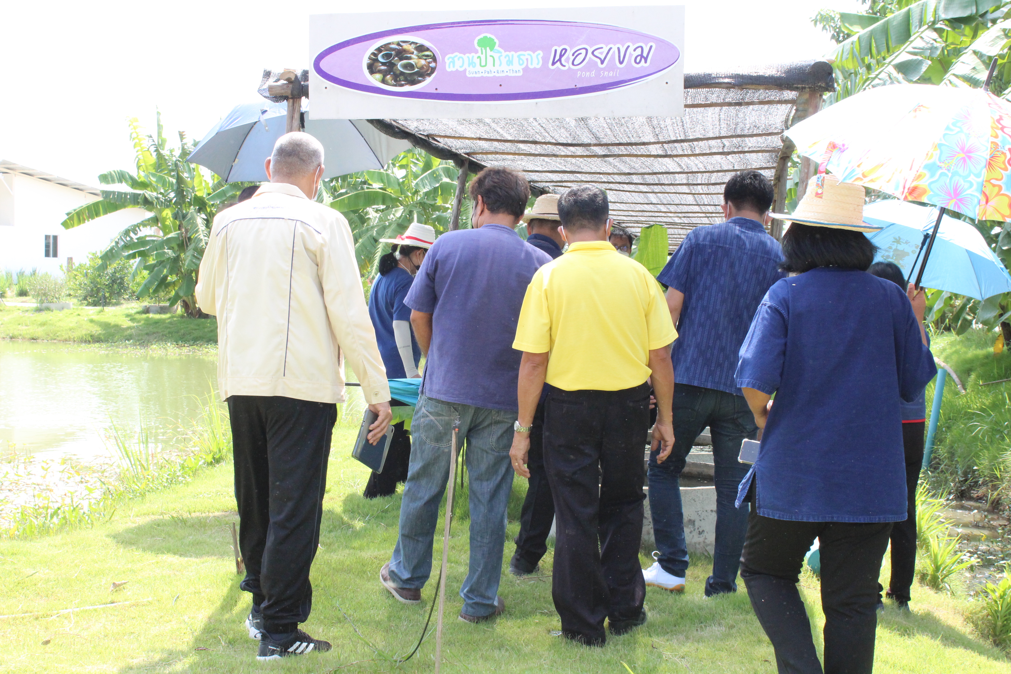 รองอธิบดีกรมการพัฒนาชุมชน ลงพื้นที่ตรวจเยี่ยมผลการดำเนินงานโครงการ “โคก หนอง นา โมเดล”