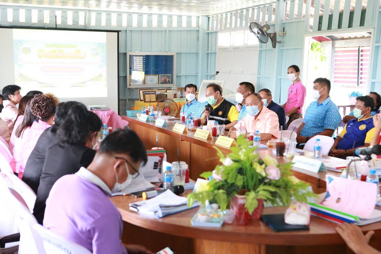 จังหวัดชลบุรี ลงพื้นที่คัดสรรกิจกรรมพัฒนาชุมชนดีเด่นระดับจังหวัด ประจำปี 2565