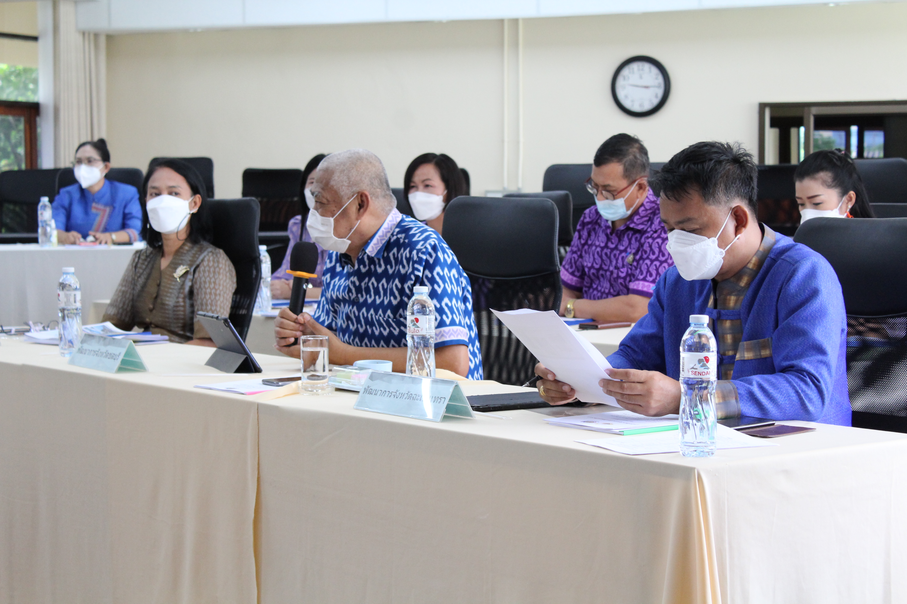 การประชุมตรวจติดตามผลการดำเนินงานของหน่วยรับตรวจรายไตรมาส ครั้งที่ 3/2565