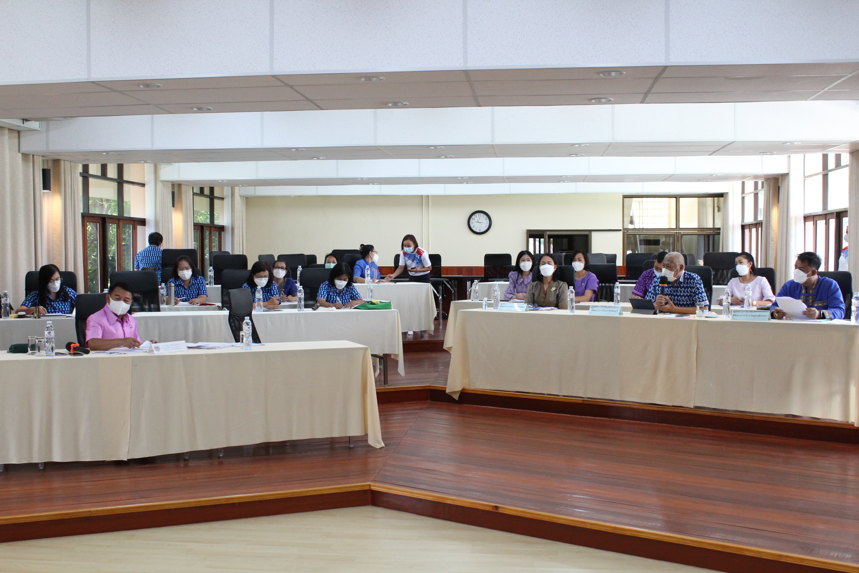 การประชุมตรวจติดตามผลการดำเนินงานของหน่วยรับตรวจรายไตรมาส ครั้งที่ 3/2565