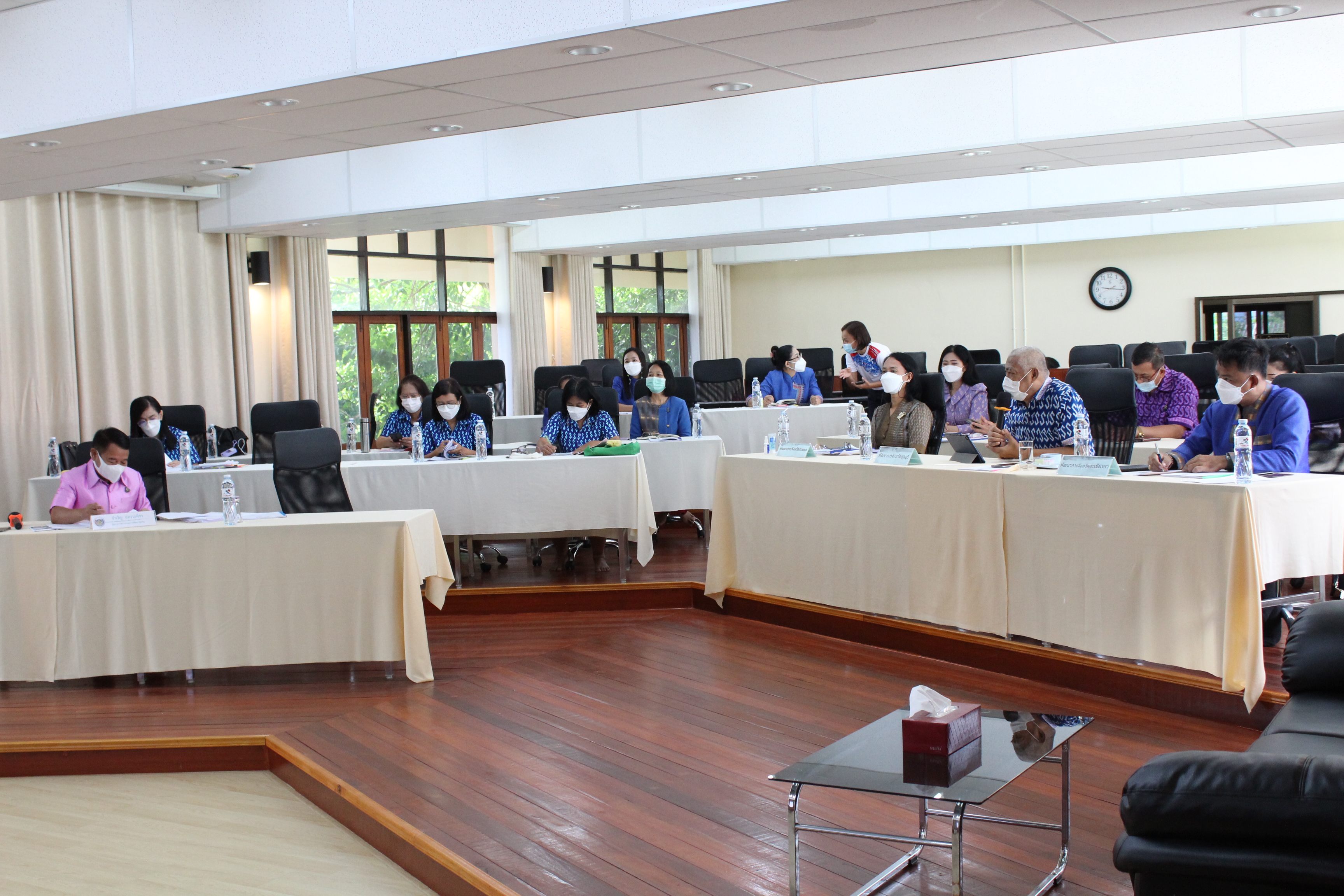 การประชุมตรวจติดตามผลการดำเนินงานของหน่วยรับตรวจรายไตรมาส ครั้งที่ 3/2565