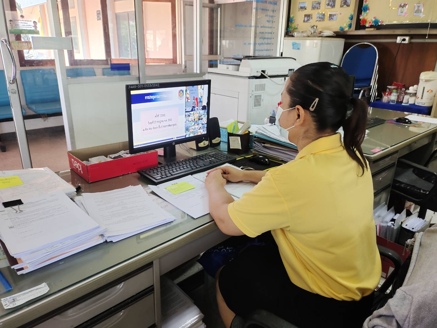 การประชุมกรมการพัฒนาชุมชน ครั้งที่ 7/2565