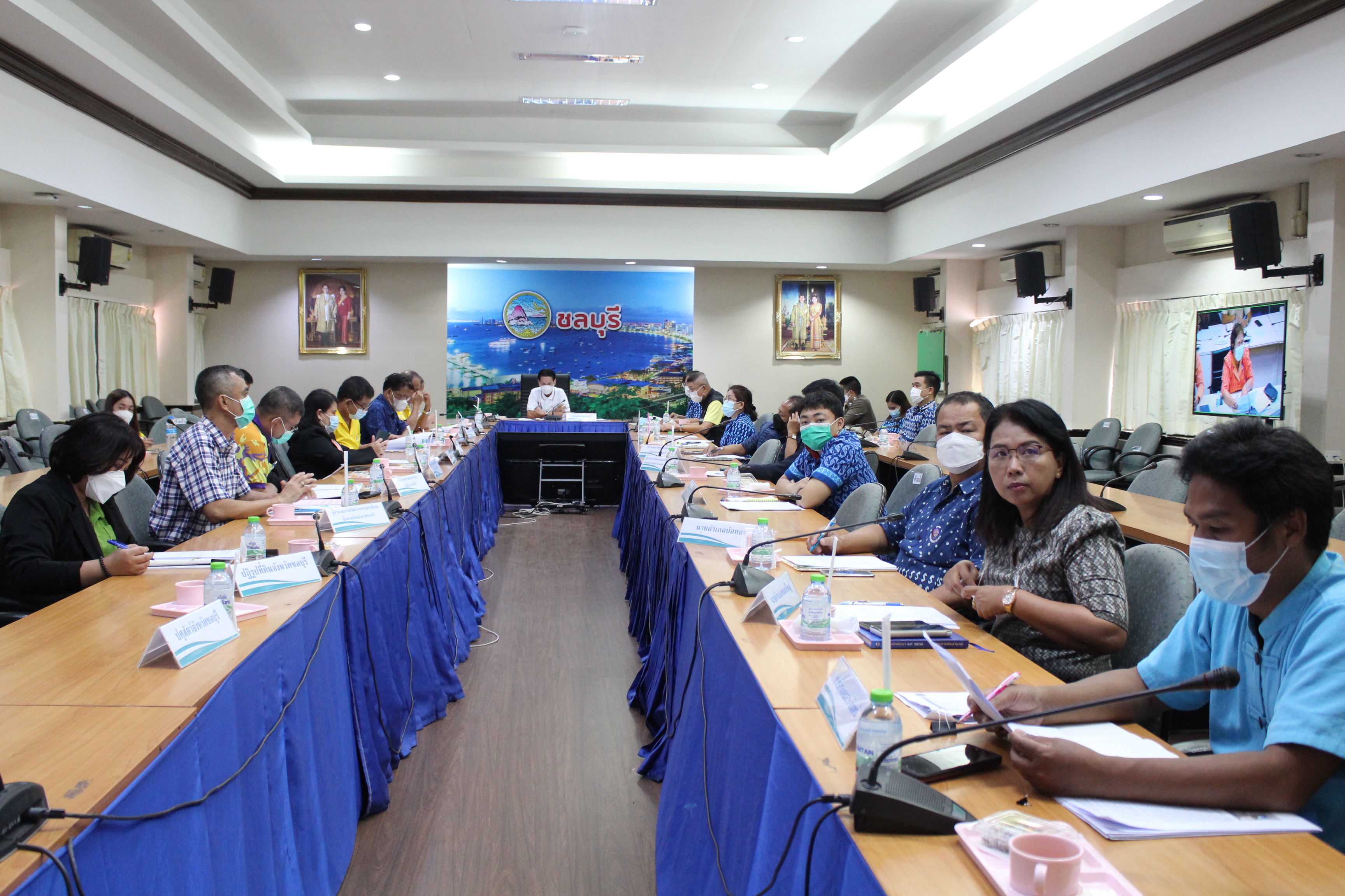 การประชุมคณะกรรมการขับเคลื่อนโครงการพัชรสุธาคชานุรักษ์ กระทรวงมหาดไทย