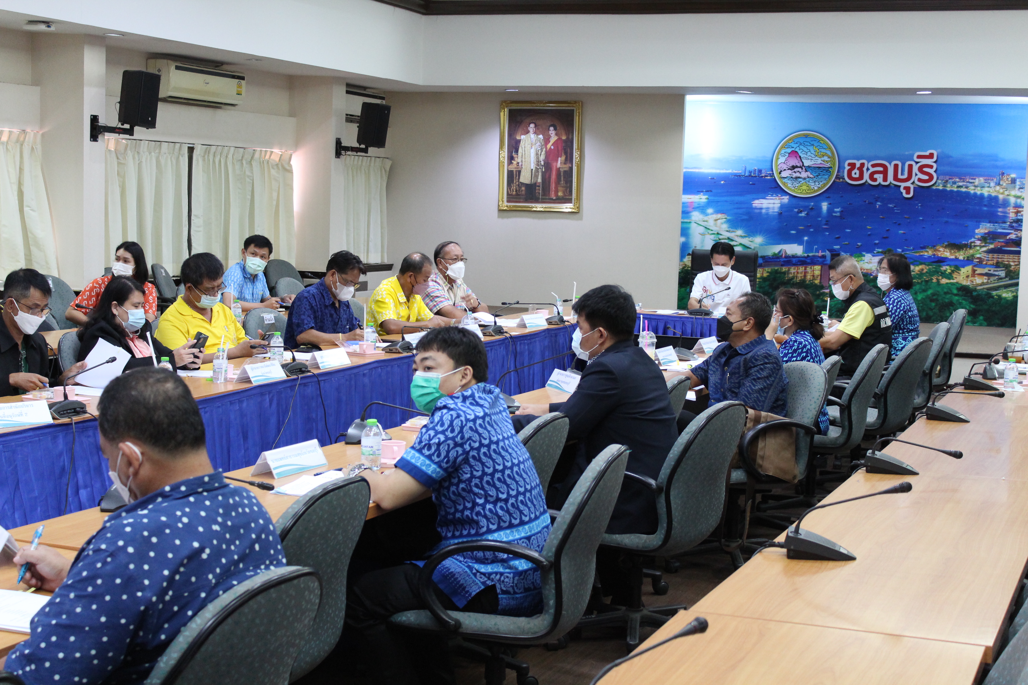 การประชุมคณะกรรมการขับเคลื่อนโครงการพัชรสุธาคชานุรักษ์ กระทรวงมหาดไทย