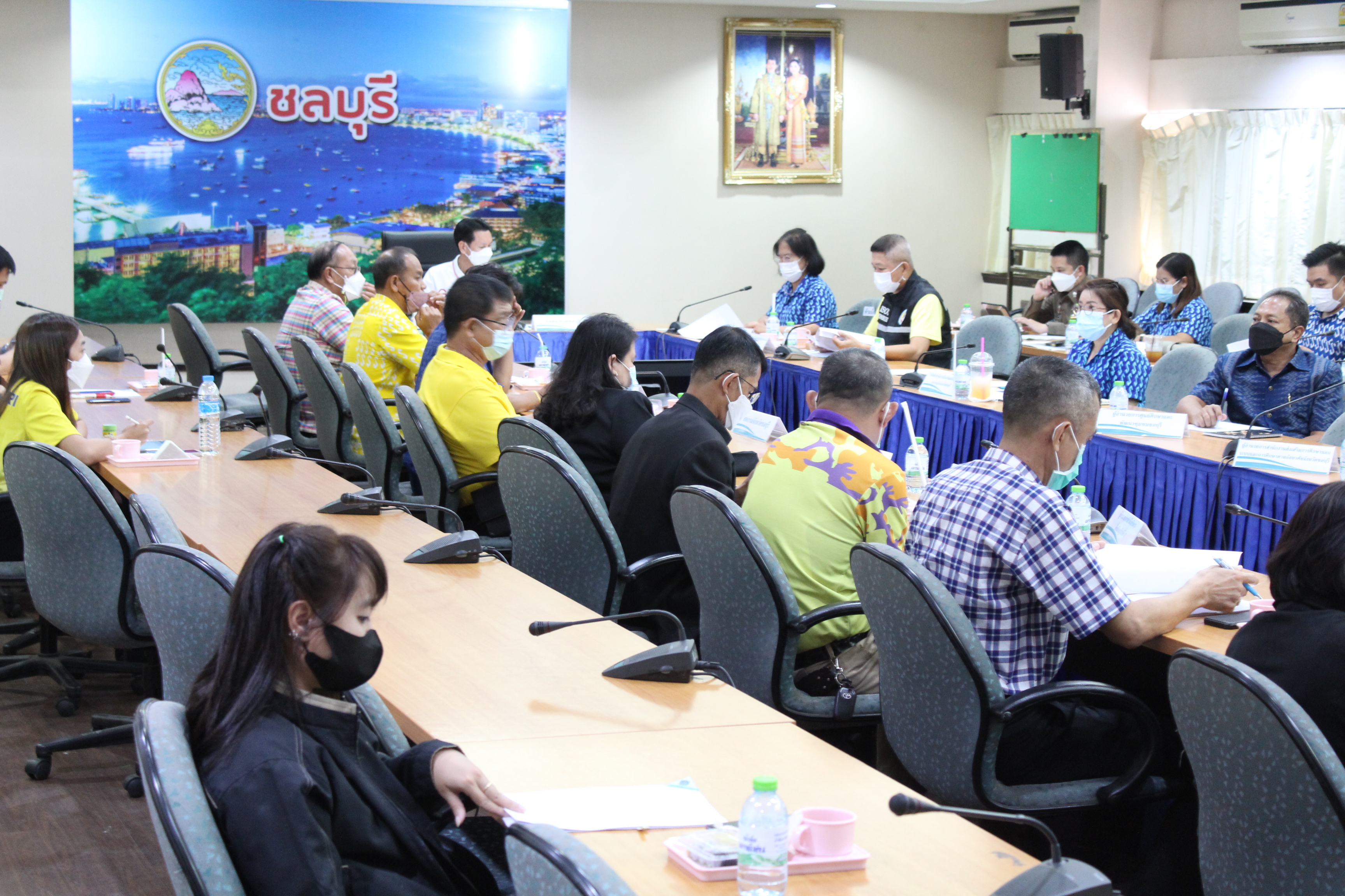 การประชุมคณะกรรมการขับเคลื่อนโครงการพัชรสุธาคชานุรักษ์ กระทรวงมหาดไทย