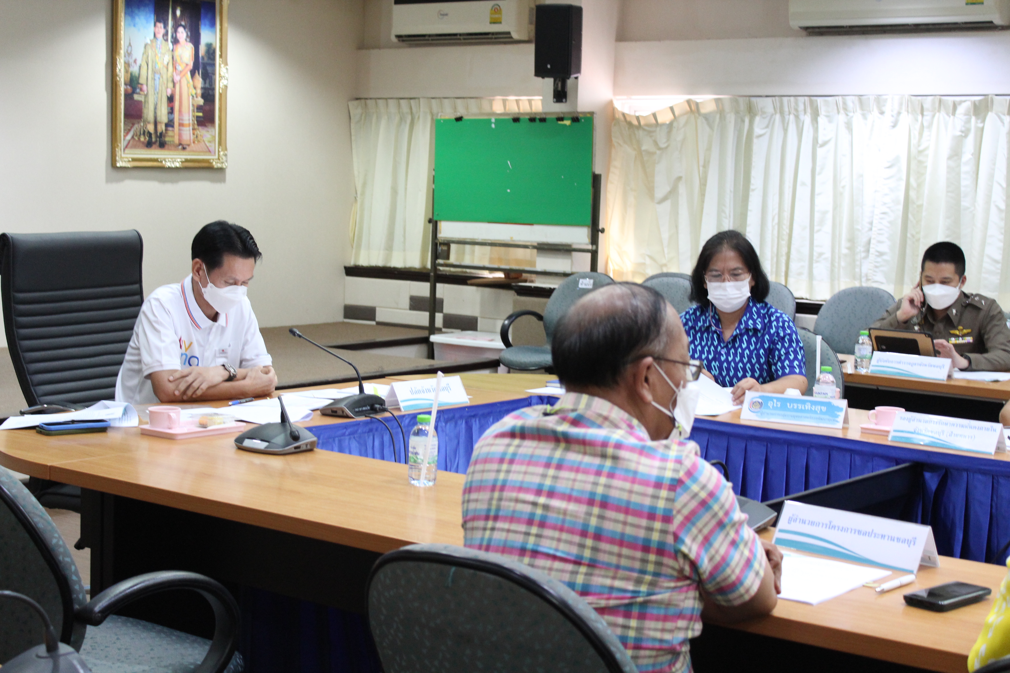 การประชุมคณะกรรมการขับเคลื่อนโครงการพัชรสุธาคชานุรักษ์ กระทรวงมหาดไทย