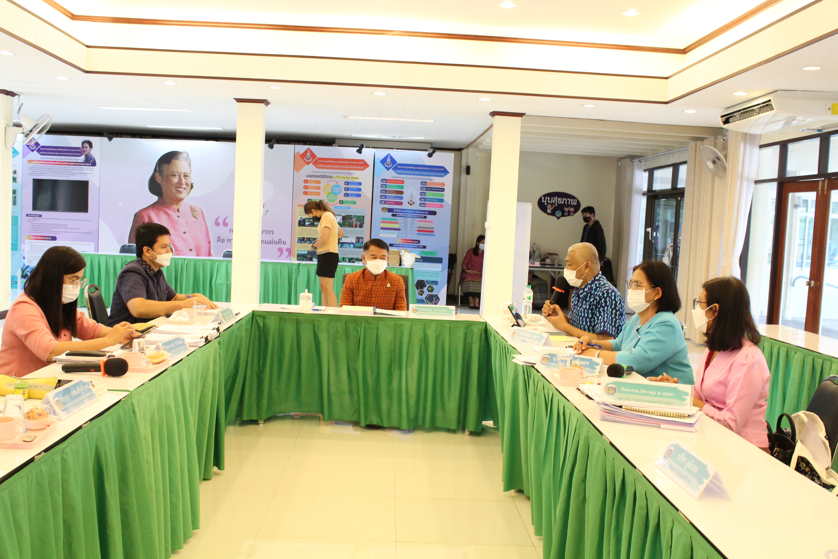 ผู้ตรวจราชการกรมติดตามและประเมินผลหน่วยงานพัฒนาชุมชนใสสะอาด ประจำปีงบประมาณ พ.ศ. 2565