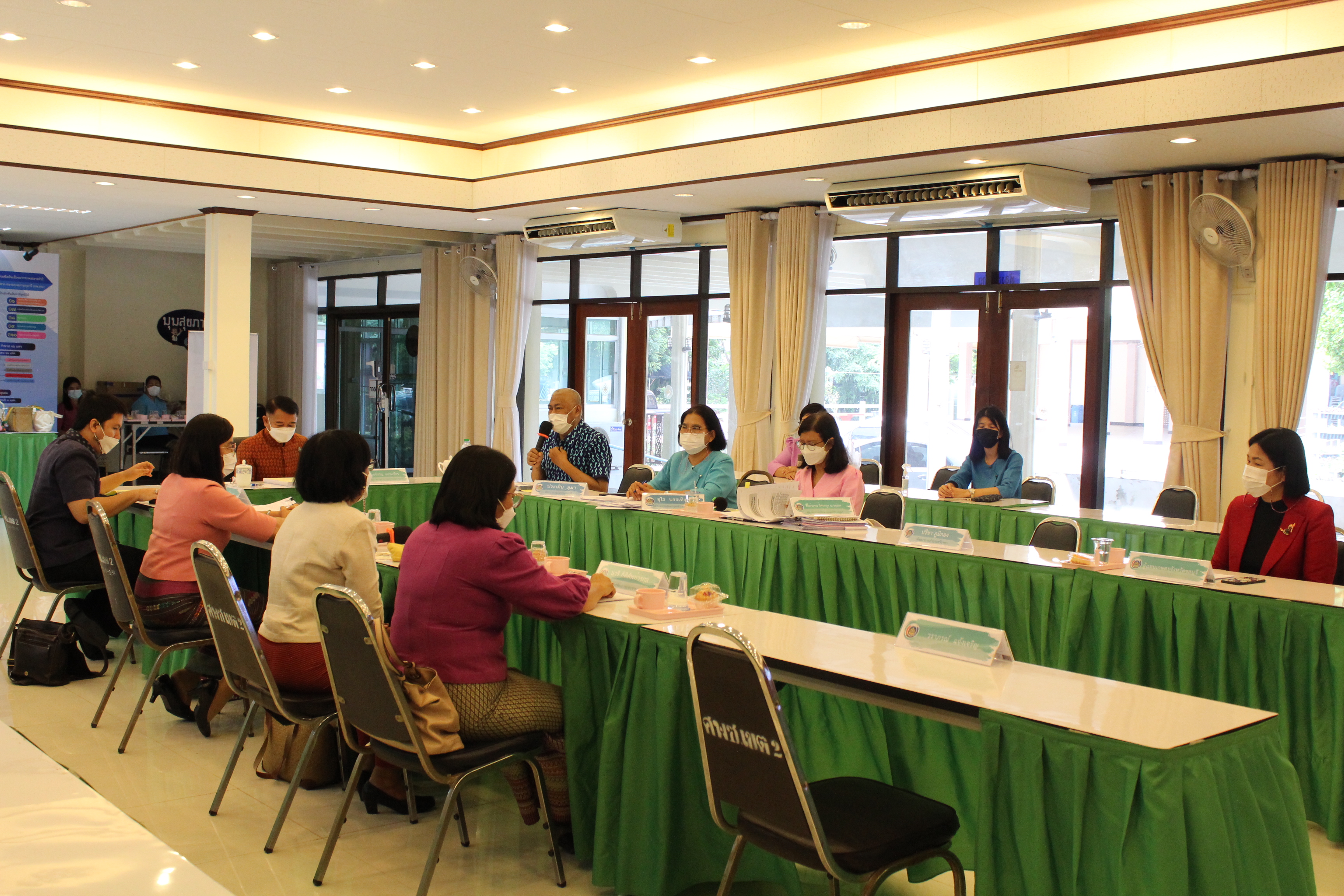 ผู้ตรวจราชการกรมติดตามและประเมินผลหน่วยงานพัฒนาชุมชนใสสะอาด ประจำปีงบประมาณ พ.ศ. 2565