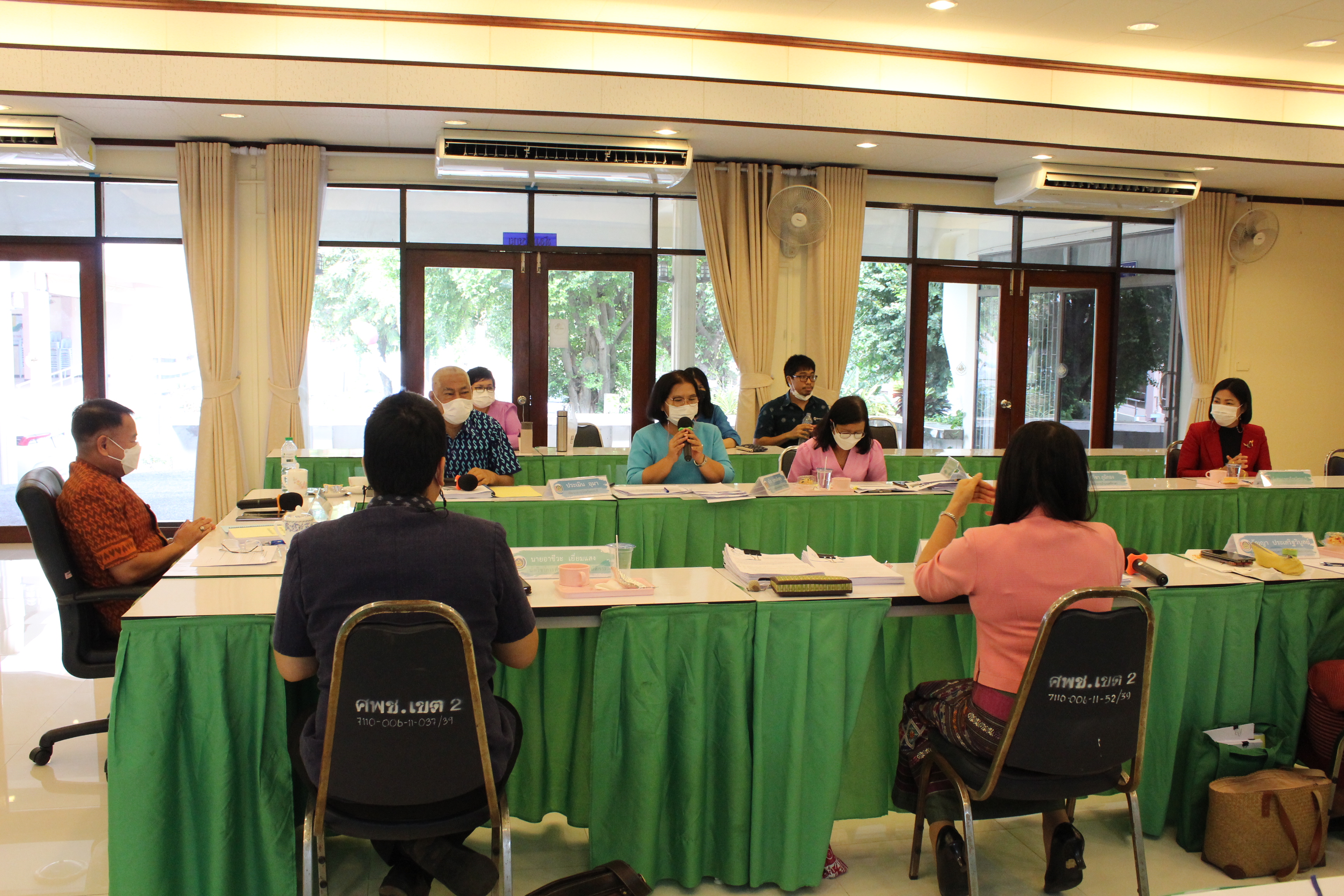 ผู้ตรวจราชการกรมติดตามและประเมินผลหน่วยงานพัฒนาชุมชนใสสะอาด ประจำปีงบประมาณ พ.ศ. 2565