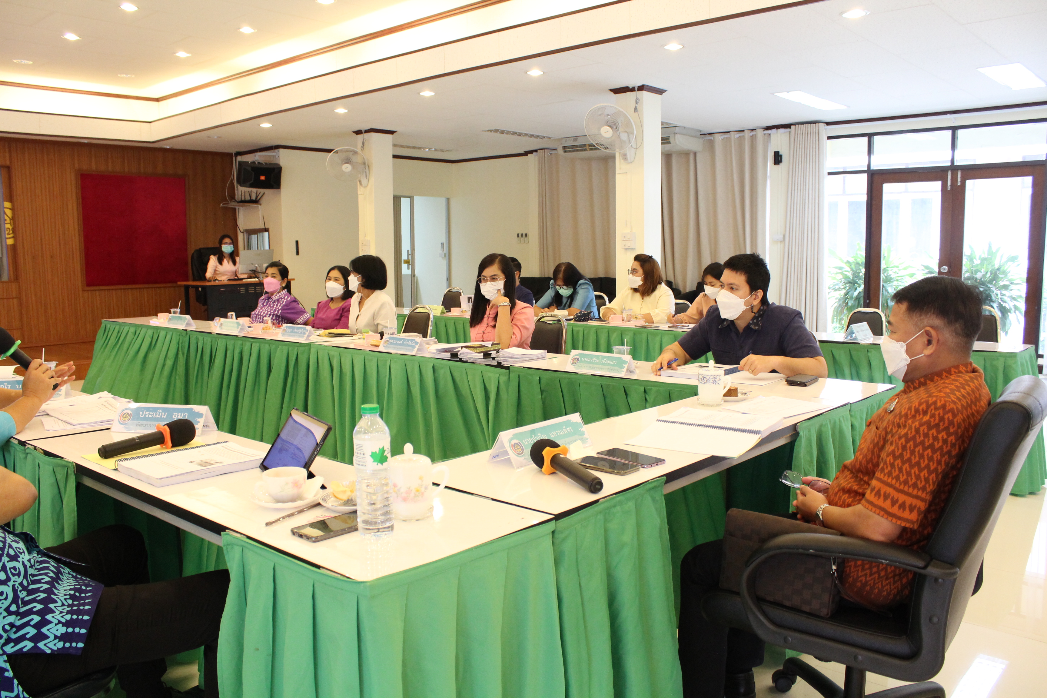 ผู้ตรวจราชการกรมติดตามและประเมินผลหน่วยงานพัฒนาชุมชนใสสะอาด ประจำปีงบประมาณ พ.ศ. 2565