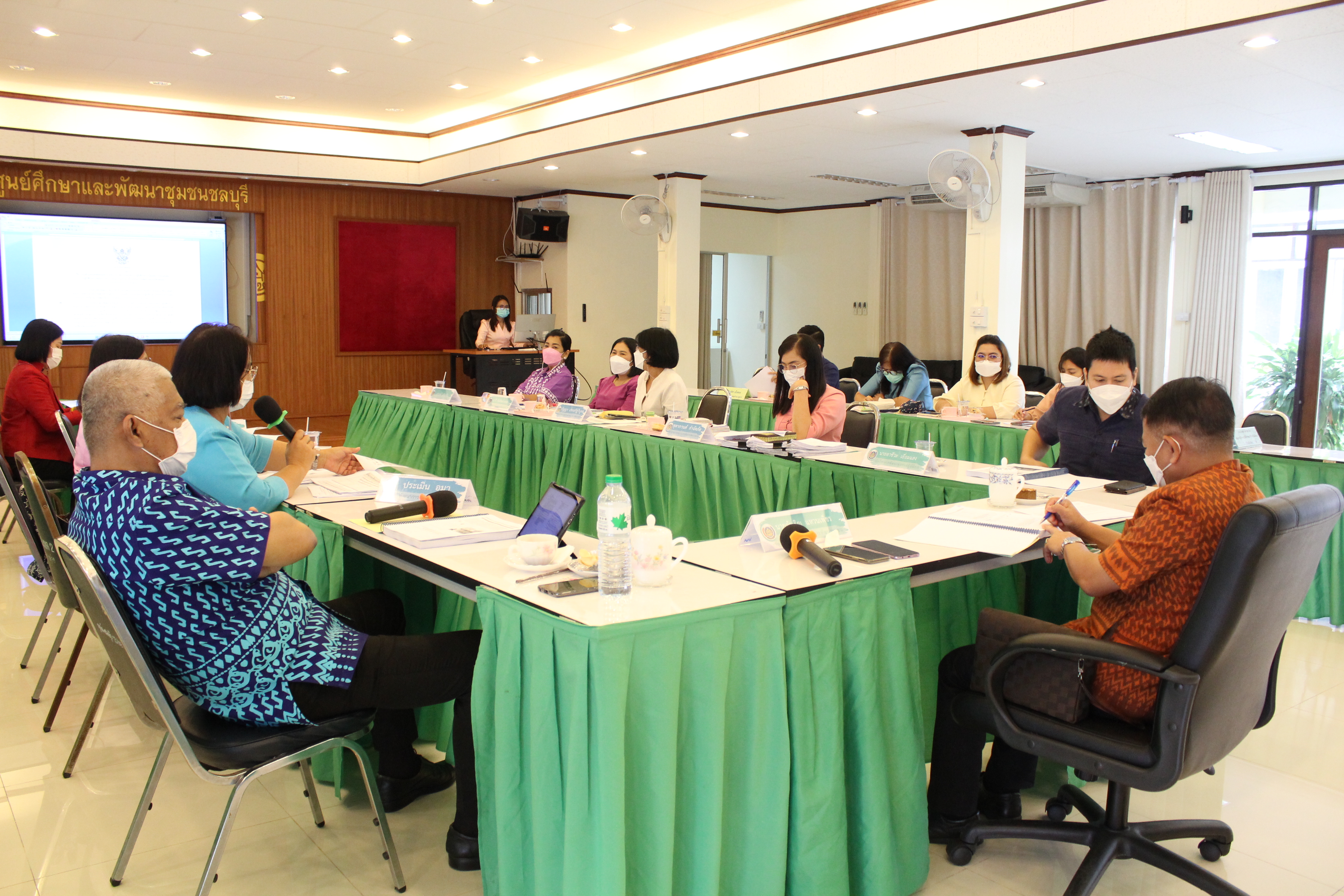 ผู้ตรวจราชการกรมติดตามและประเมินผลหน่วยงานพัฒนาชุมชนใสสะอาด ประจำปีงบประมาณ พ.ศ. 2565