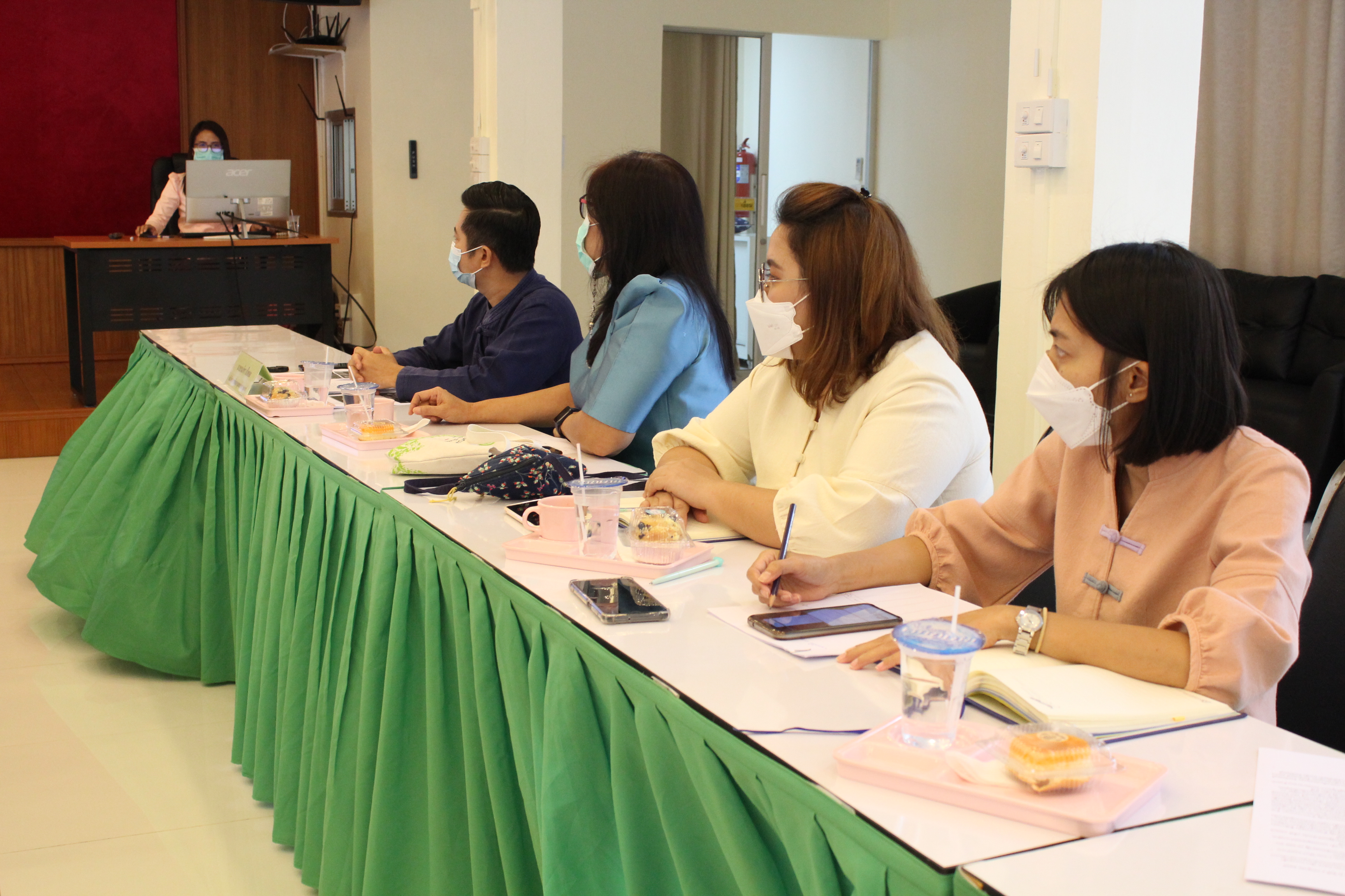 ผู้ตรวจราชการกรมติดตามและประเมินผลหน่วยงานพัฒนาชุมชนใสสะอาด ประจำปีงบประมาณ พ.ศ. 2565