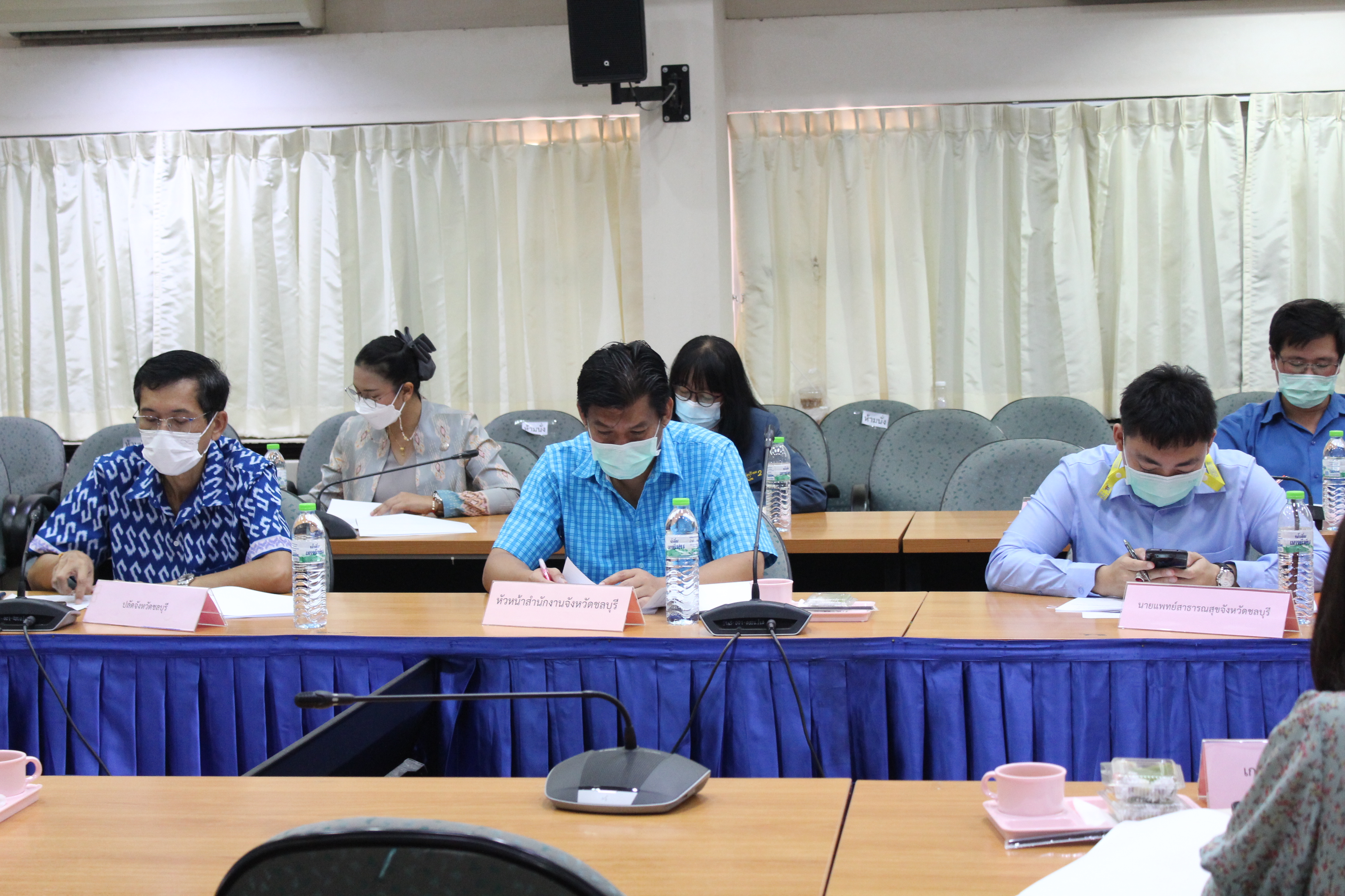 จังหวัดชลบุรีจัดประชุมรับรองผลการจัดเก็บข้อมูลความจำเป็นพื้นฐาน (จปฐ.) ปี 2565