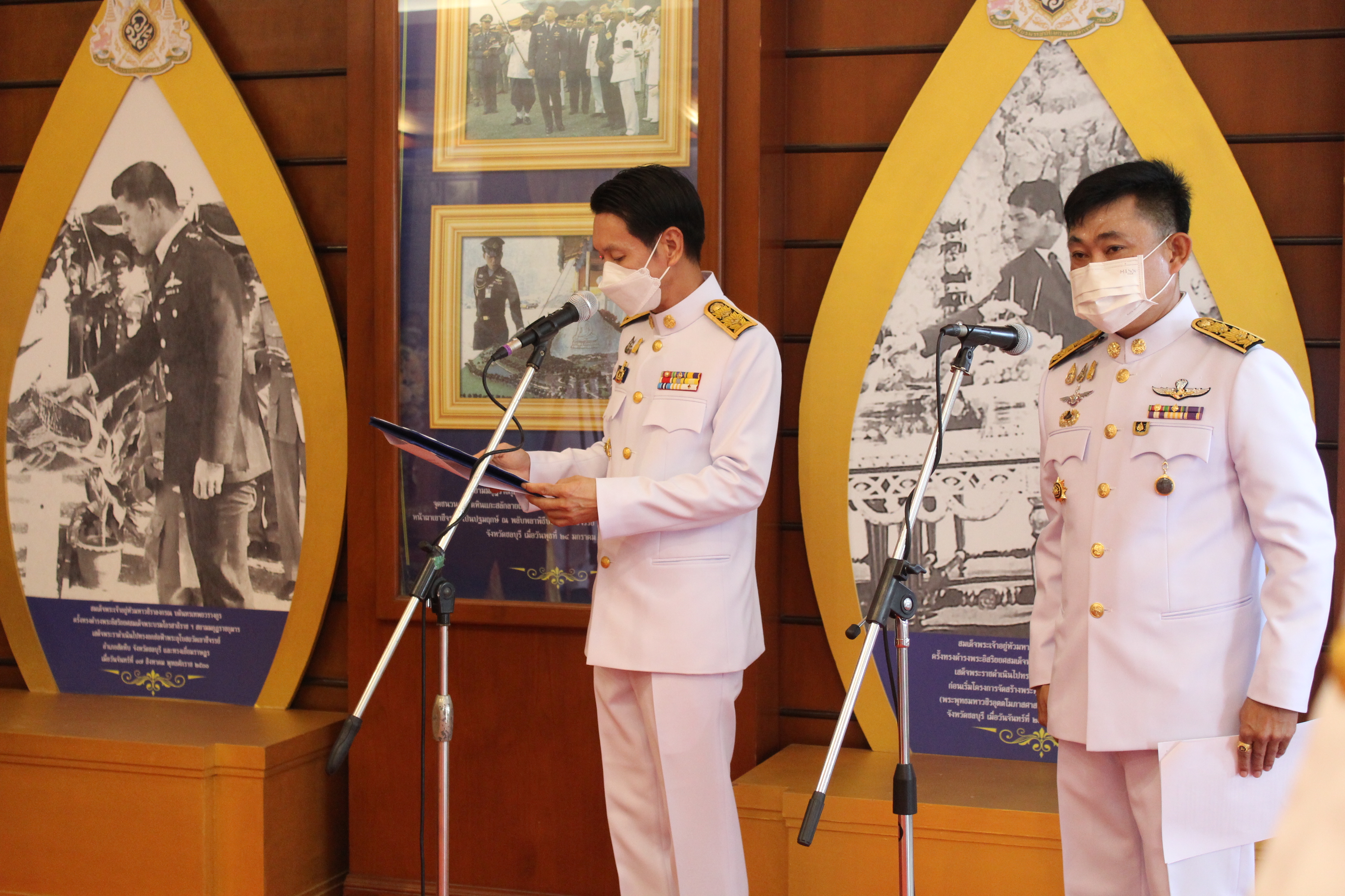 ผู้ว่าราชการจังหวัดชลบุรีเป็นประธานในพิธีมอบเครื่องหมาย “รักษาดินแดนยิ่งชีพ”