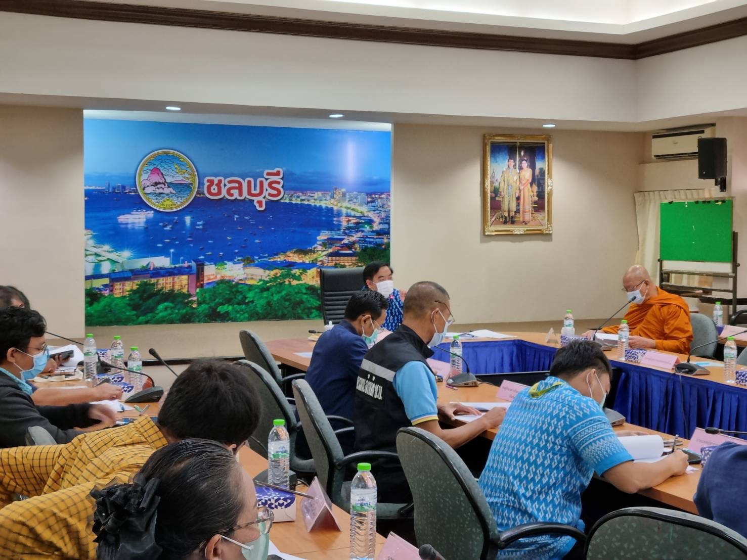 จังหวัดชลบุรีจัดประชุม ศจพ.จ. ครั้งที่ 2/2565