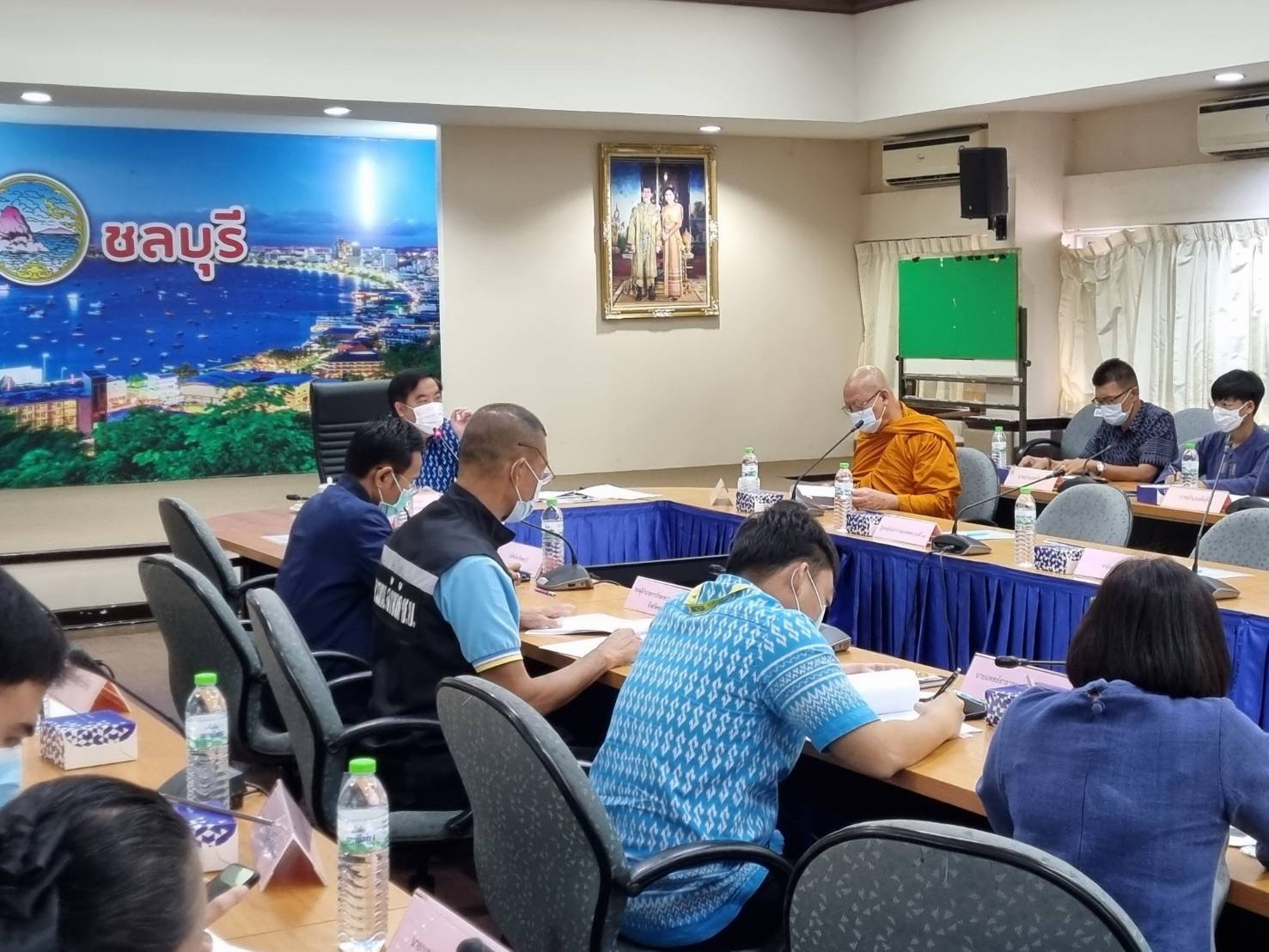 จังหวัดชลบุรีจัดประชุม ศจพ.จ. ครั้งที่ 2/2565