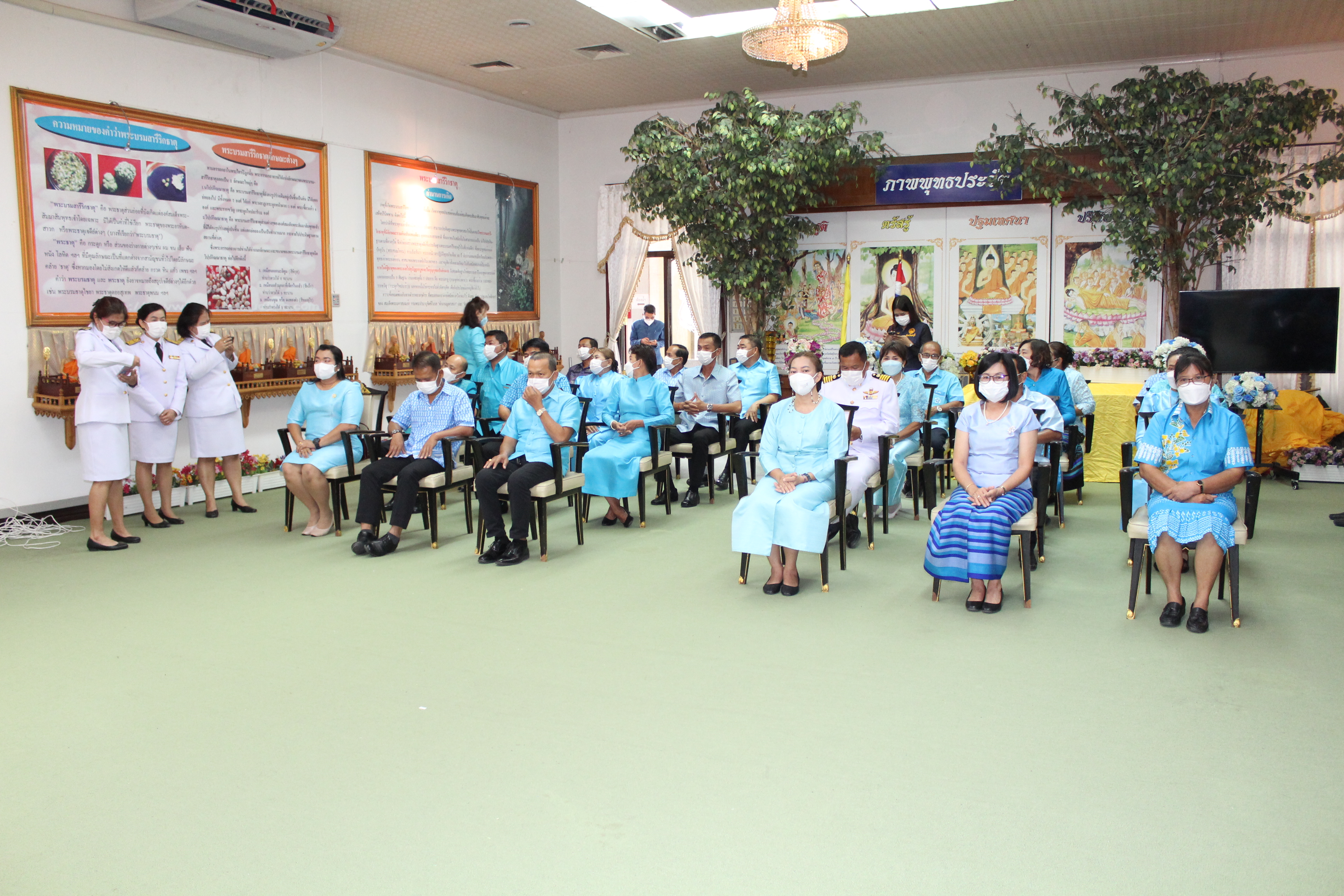 จังหวัดชลบุรีจัดพิธีมอบเงินพระราชทานขวัญถุงกองทุนแม่ของแผ่นดิน ประจำปี 2565
