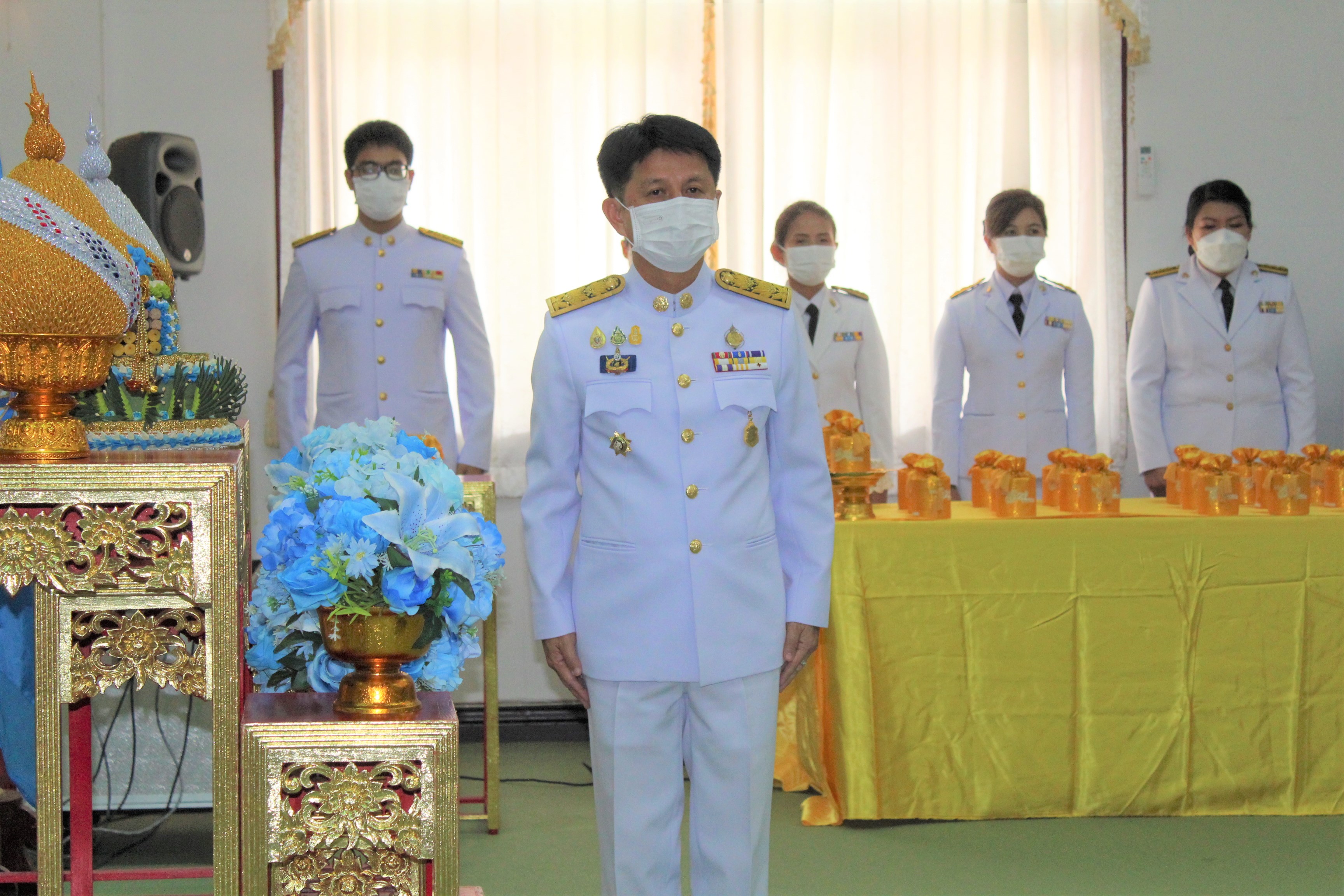 จังหวัดชลบุรีจัดพิธีมอบเงินพระราชทานขวัญถุงกองทุนแม่ของแผ่นดิน ประจำปี 2565