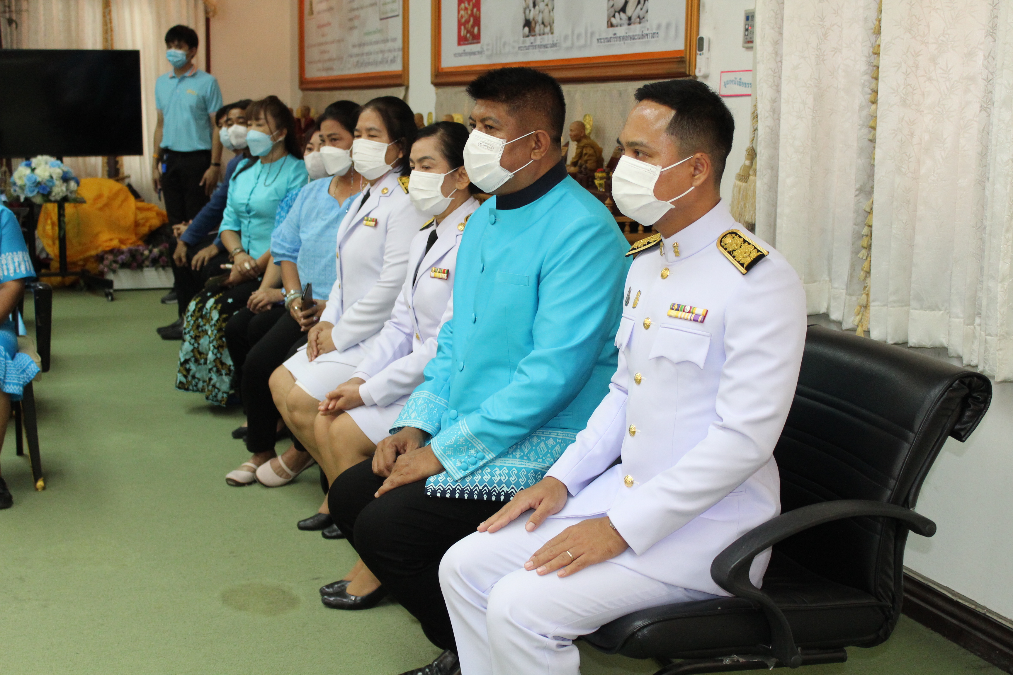 จังหวัดชลบุรีจัดพิธีมอบเงินพระราชทานขวัญถุงกองทุนแม่ของแผ่นดิน ประจำปี 2565