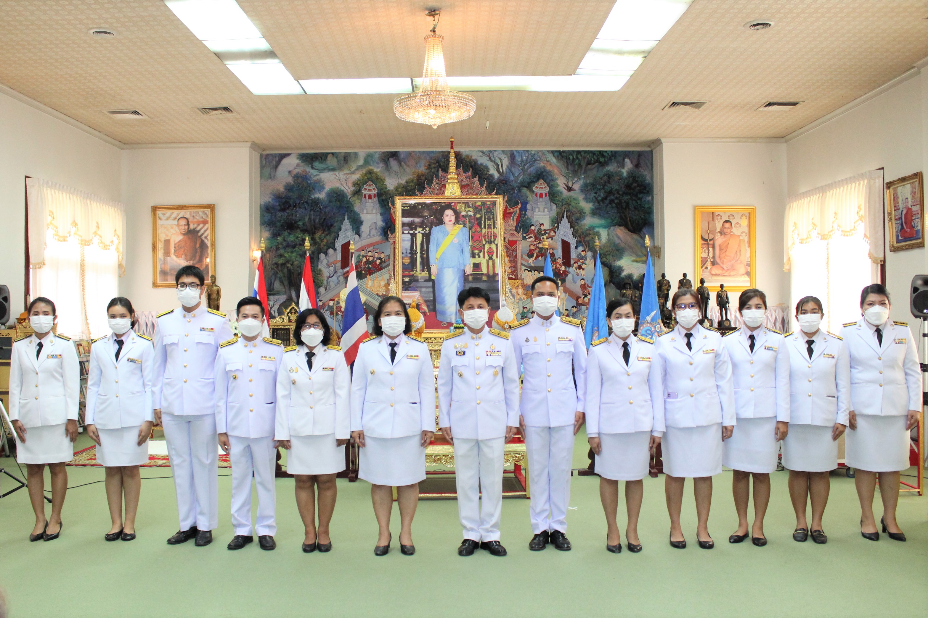 จังหวัดชลบุรีจัดพิธีมอบเงินพระราชทานขวัญถุงกองทุนแม่ของแผ่นดิน ประจำปี 2565