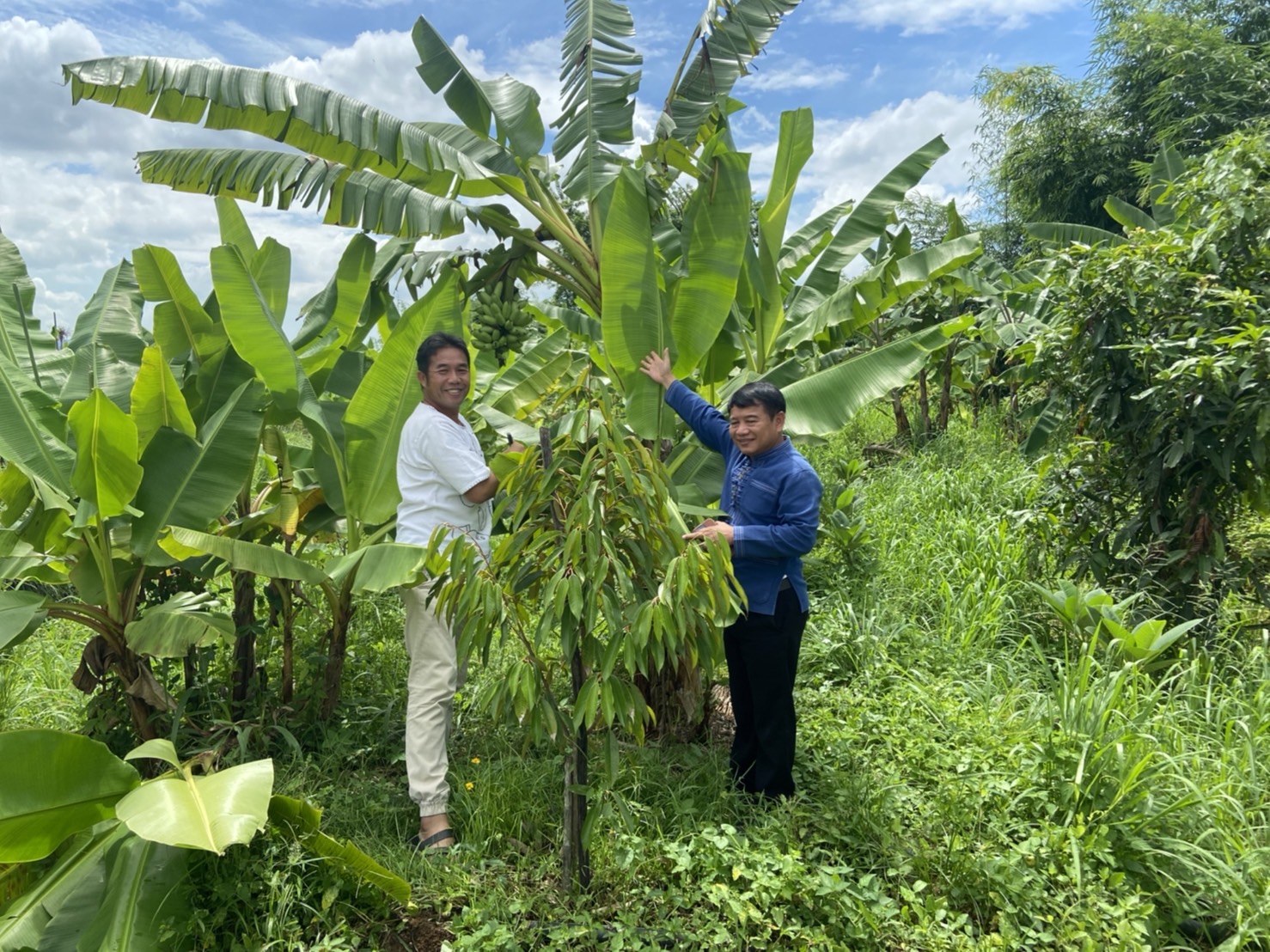 ผู้ตรวจราชการกรมลงพื้นที่ติดตามผลการดำเนินงาน “โคก หนอง นา โมเดล”