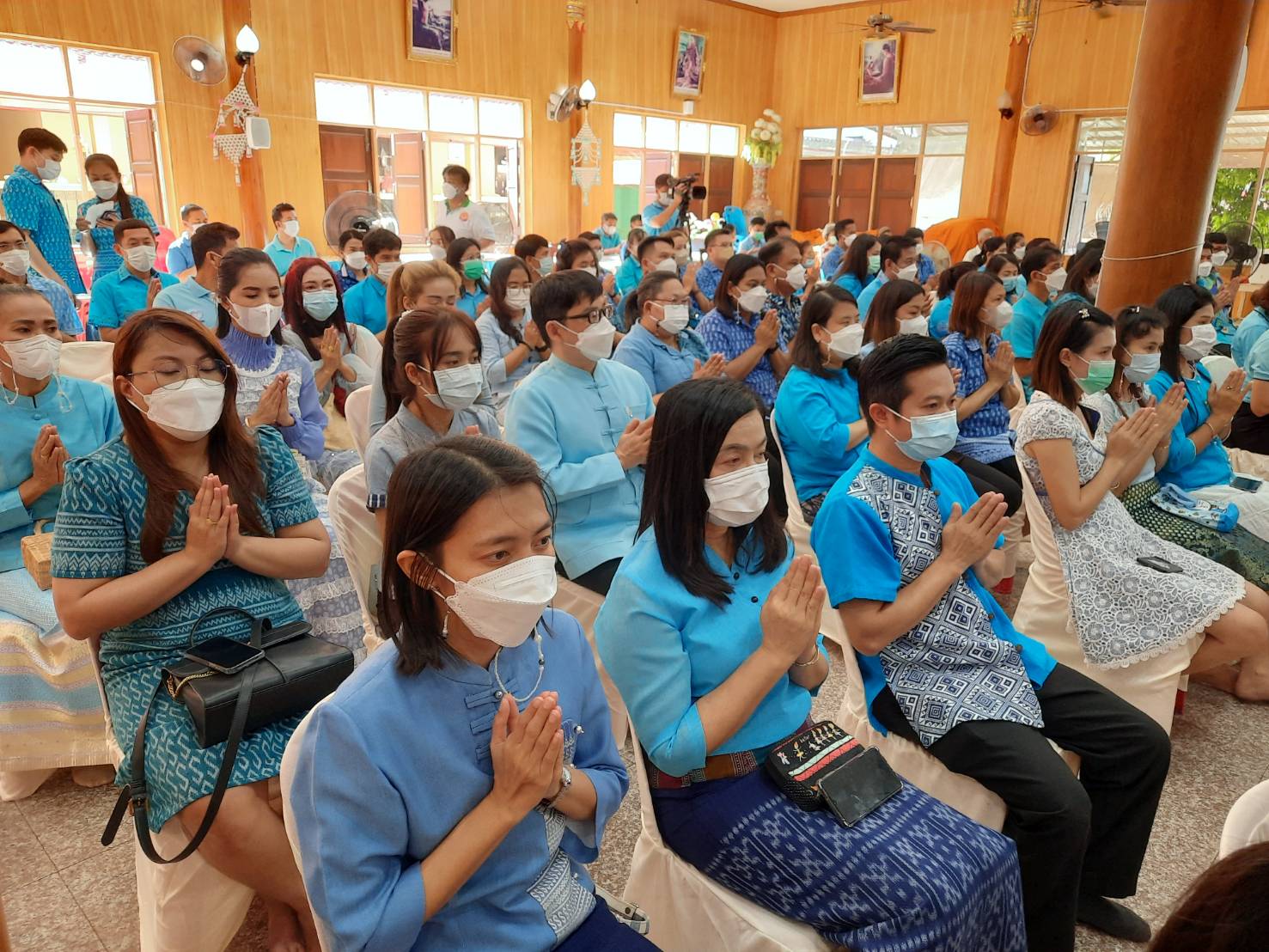 จ.ชลบุรี จัดพิธีทำบุญและฟังเทศน์บทพระธรรมเทศนาเฉลิมพระธรรมบารมี ใน “อุภินนมัตถจรกถา”